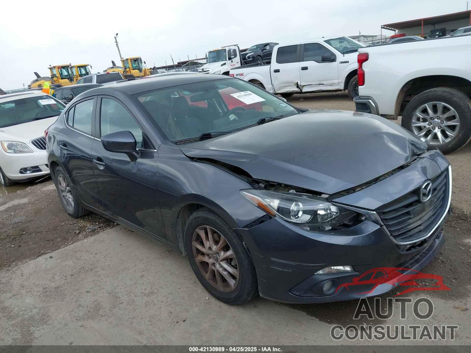 MAZDA MAZDA3 2015 - JM1BM1W78F1234817