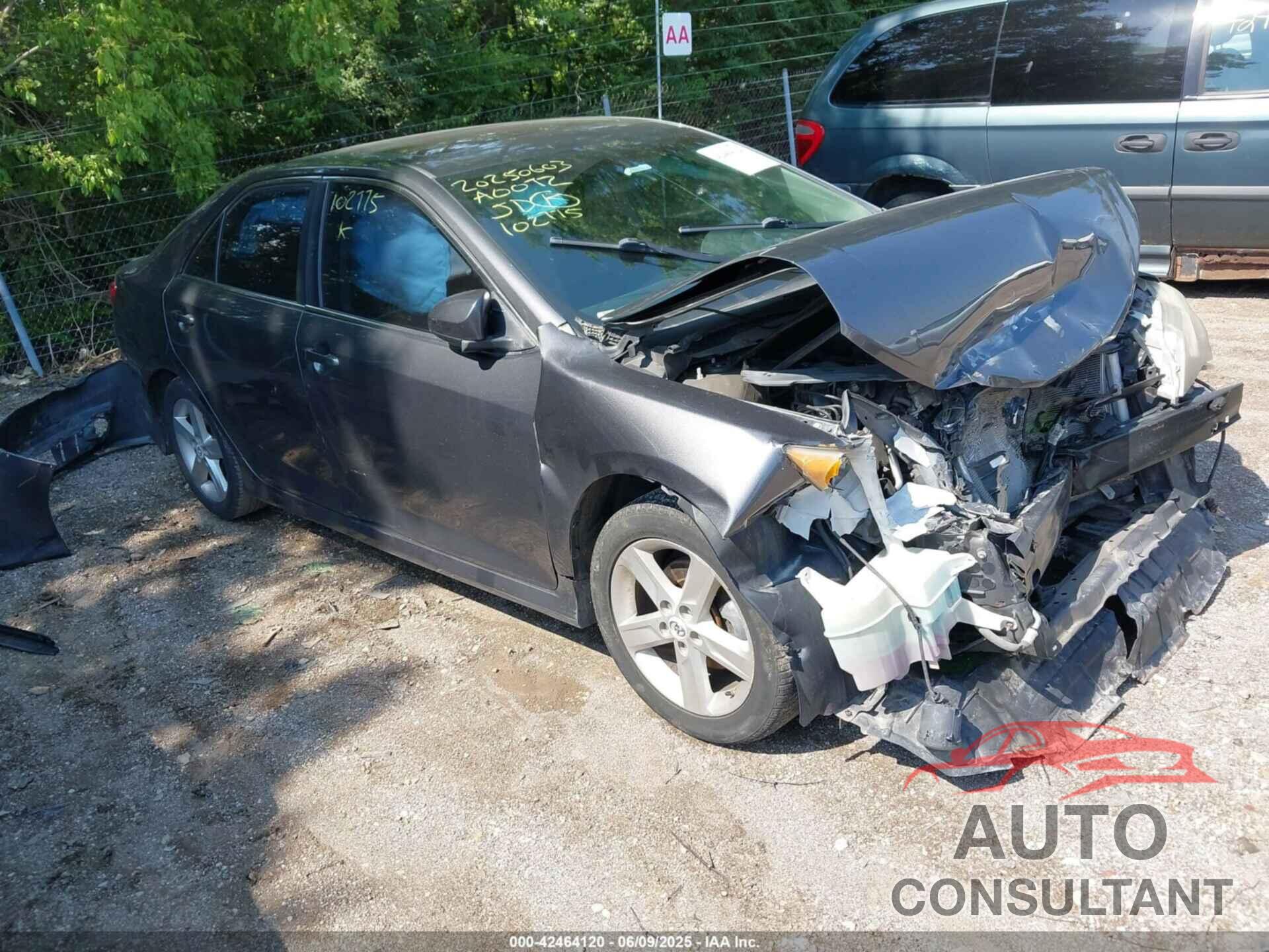 TOYOTA CAMRY 2012 - 4T1BF1FKXCU102775