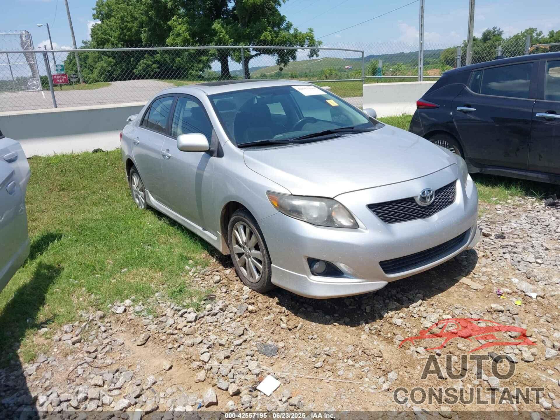 TOYOTA COROLLA 2010 - 2T1BU4EE1AC502547