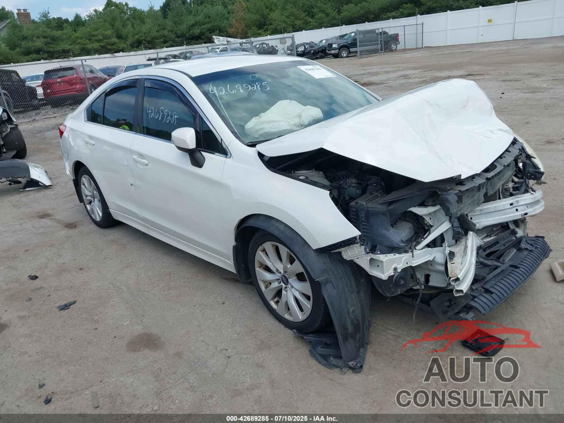 SUBARU LEGACY 2015 - 4S3BNBF69F3073599
