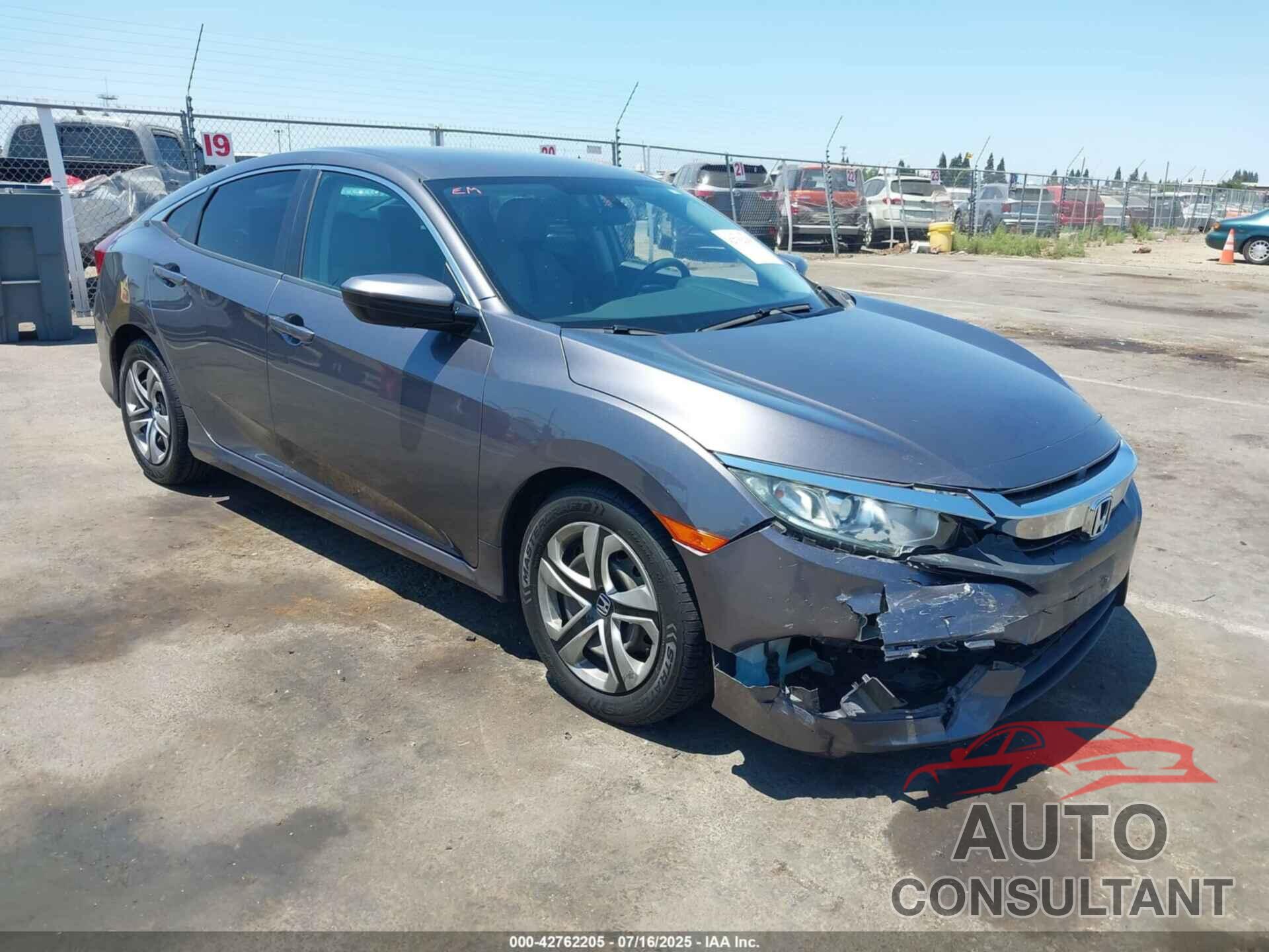 HONDA CIVIC 2016 - 19XFC2F55GE238170