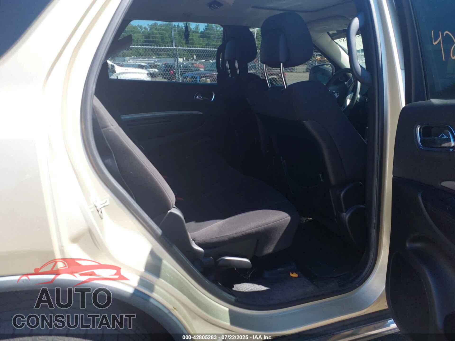 DODGE DURANGO 2012 - 1C4RDJAG4CC147535