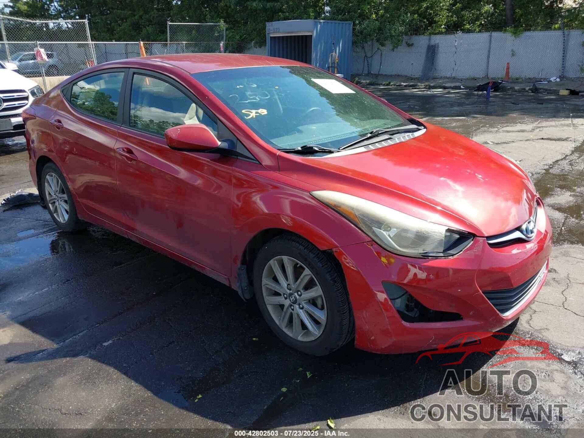 HYUNDAI ELANTRA 2016 - 5NPDH4AE2GH722093