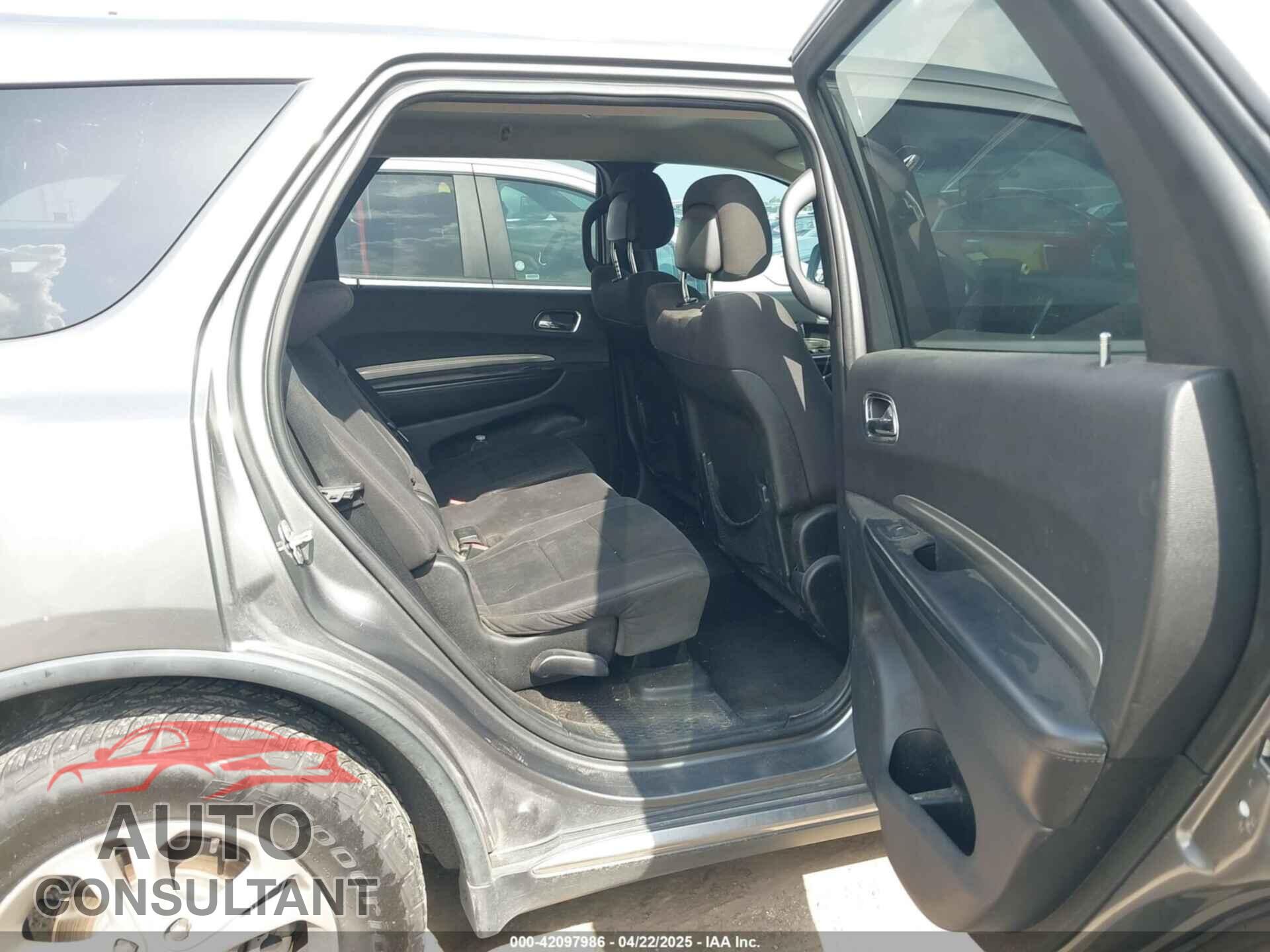 DODGE DURANGO 2012 - 1C4RDHAG2CC257167
