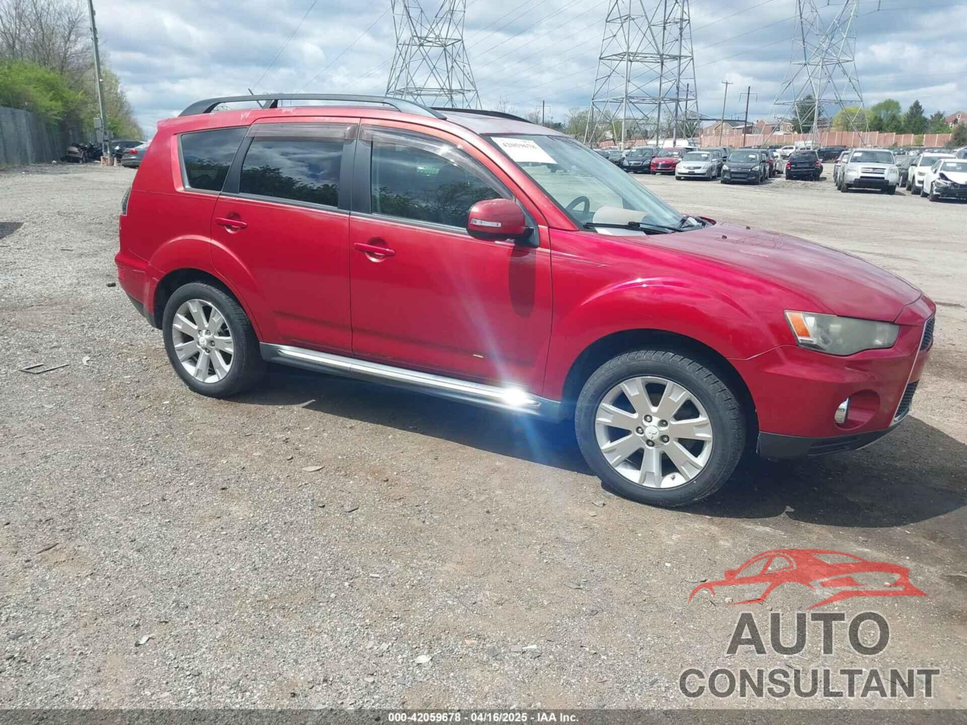 MITSUBISHI OUTLANDER 2011 - JA4AS3AW8BU008159
