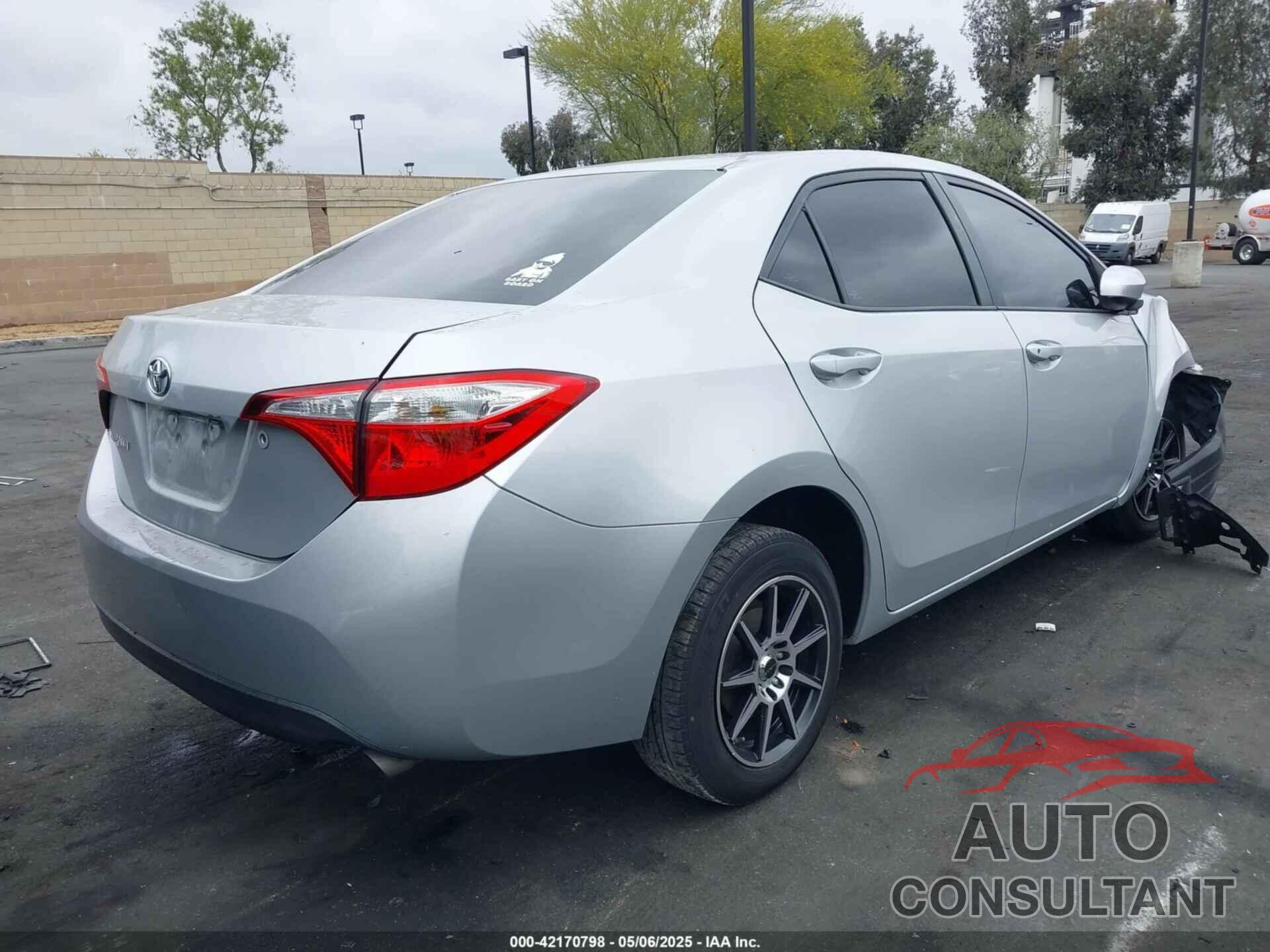 TOYOTA COROLLA 2016 - 5YFBURHE0GP406538