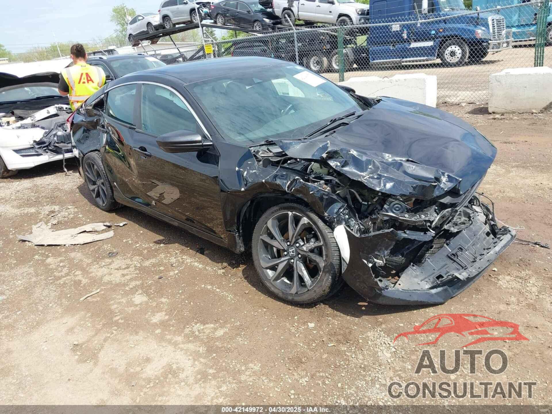 HONDA CIVIC 2020 - 19XFC2F89LE016266