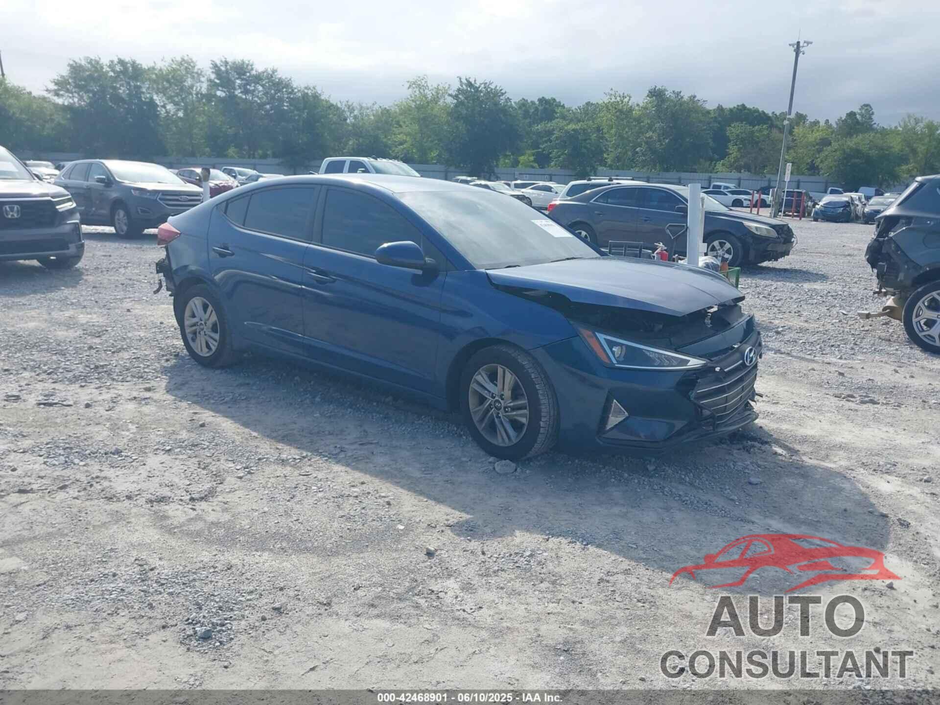 HYUNDAI ELANTRA 2019 - 5NPD84LF6KH487471