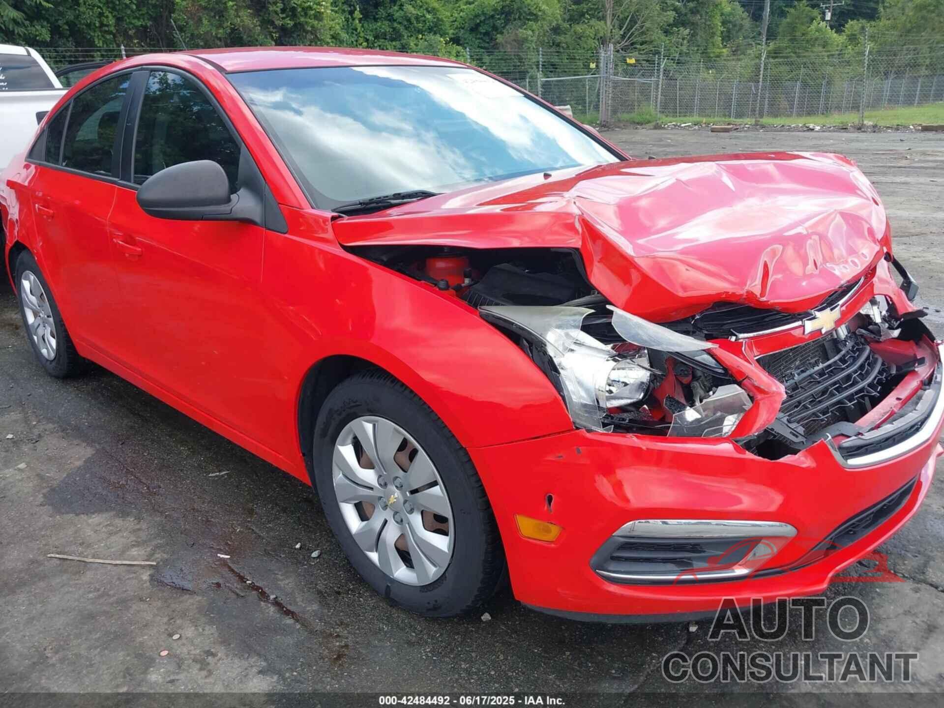 CHEVROLET CRUZE 2015 - 1G1PA5SH5F7296315
