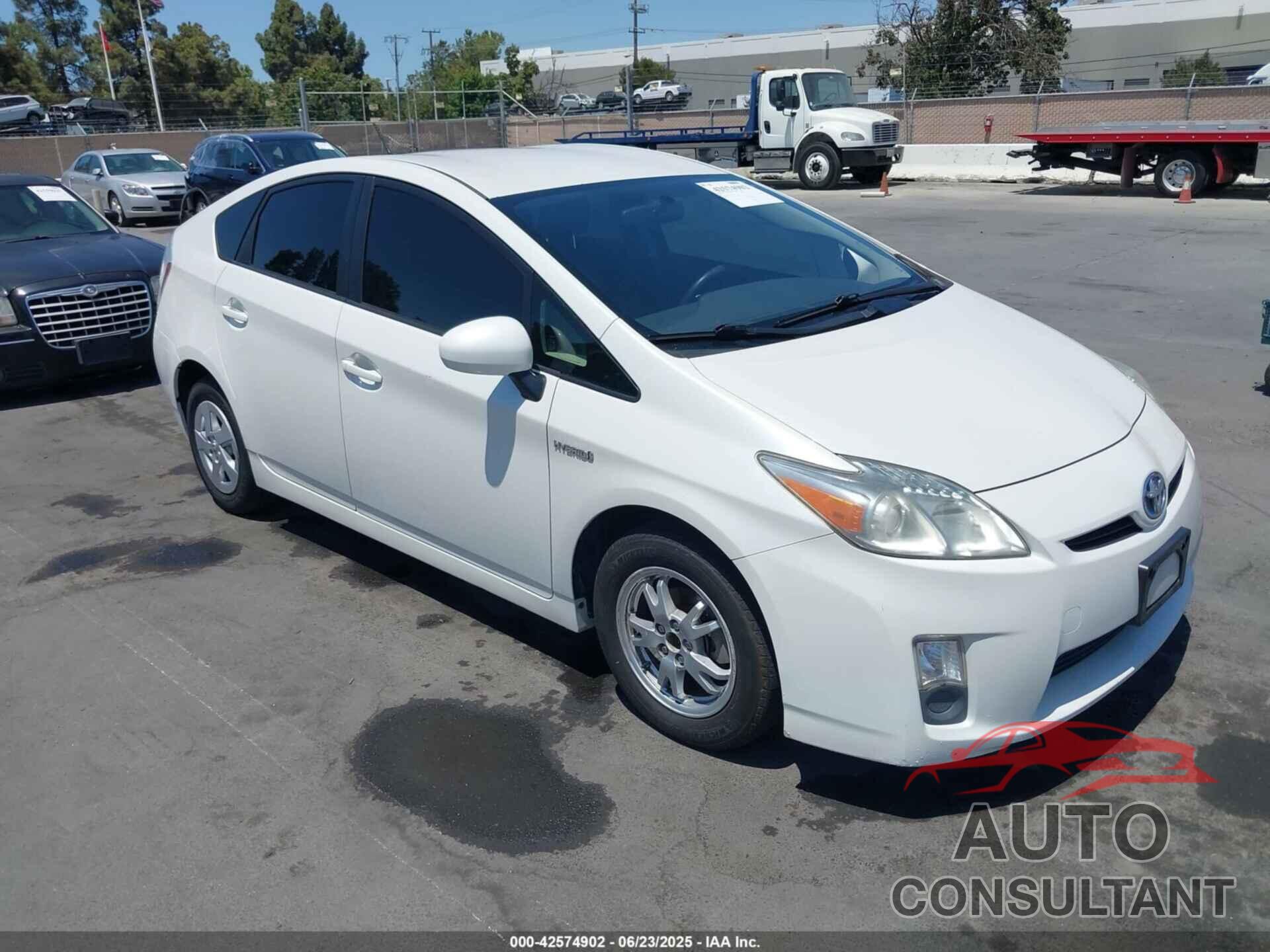 TOYOTA PRIUS 2011 - JTDKN3DUXB0263589