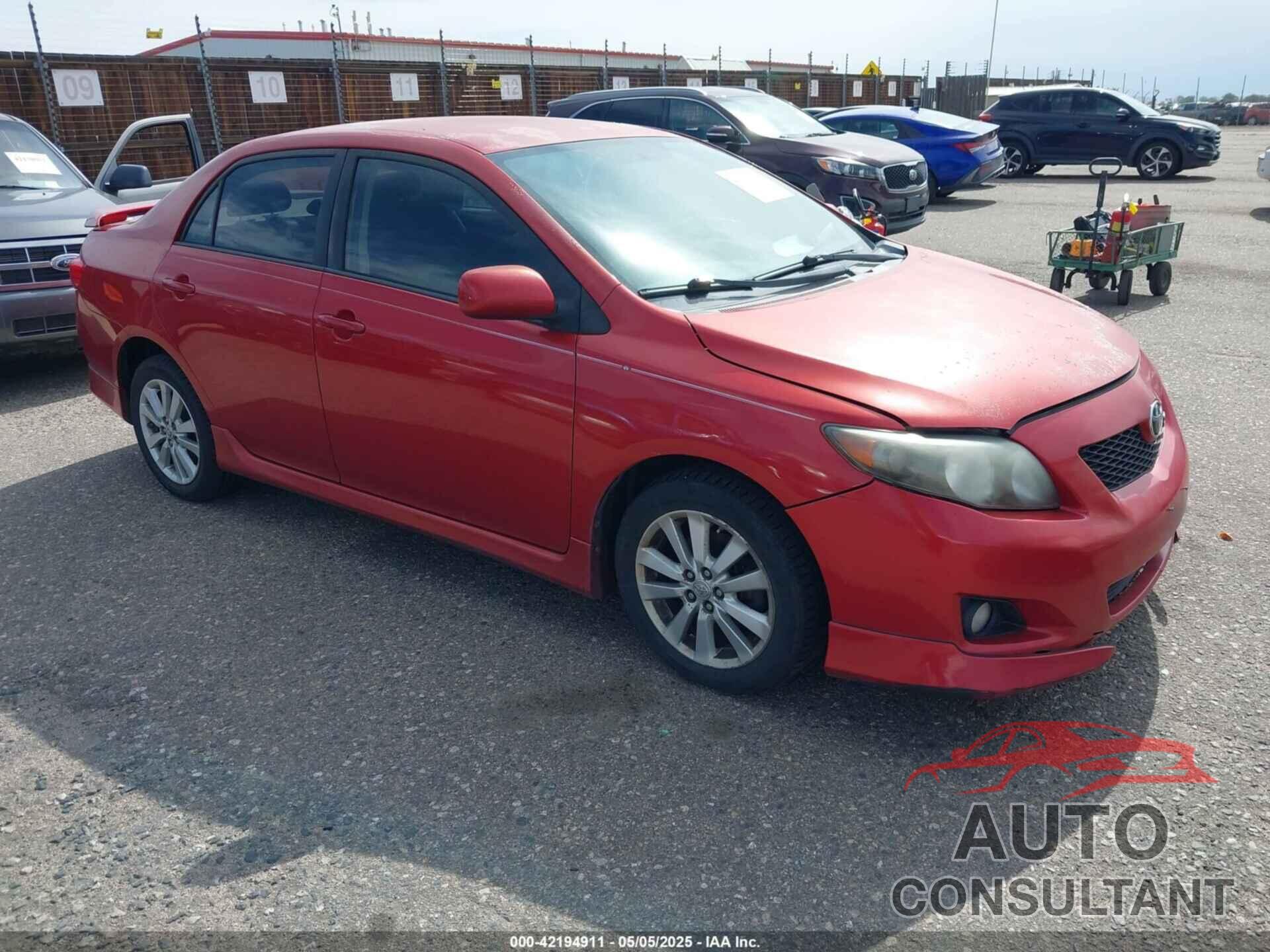 TOYOTA COROLLA 2010 - 1NXBU4EE6AZ339487