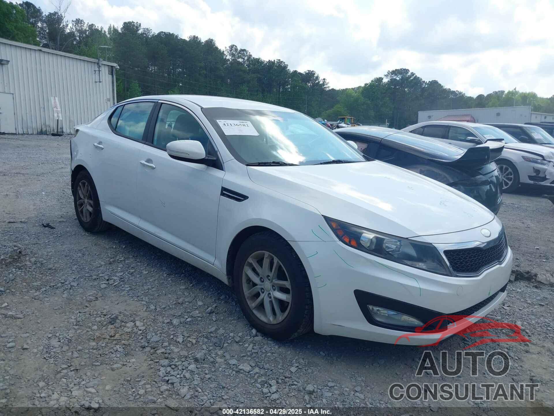 KIA OPTIMA 2013 - KNAGM4A7XD5417654