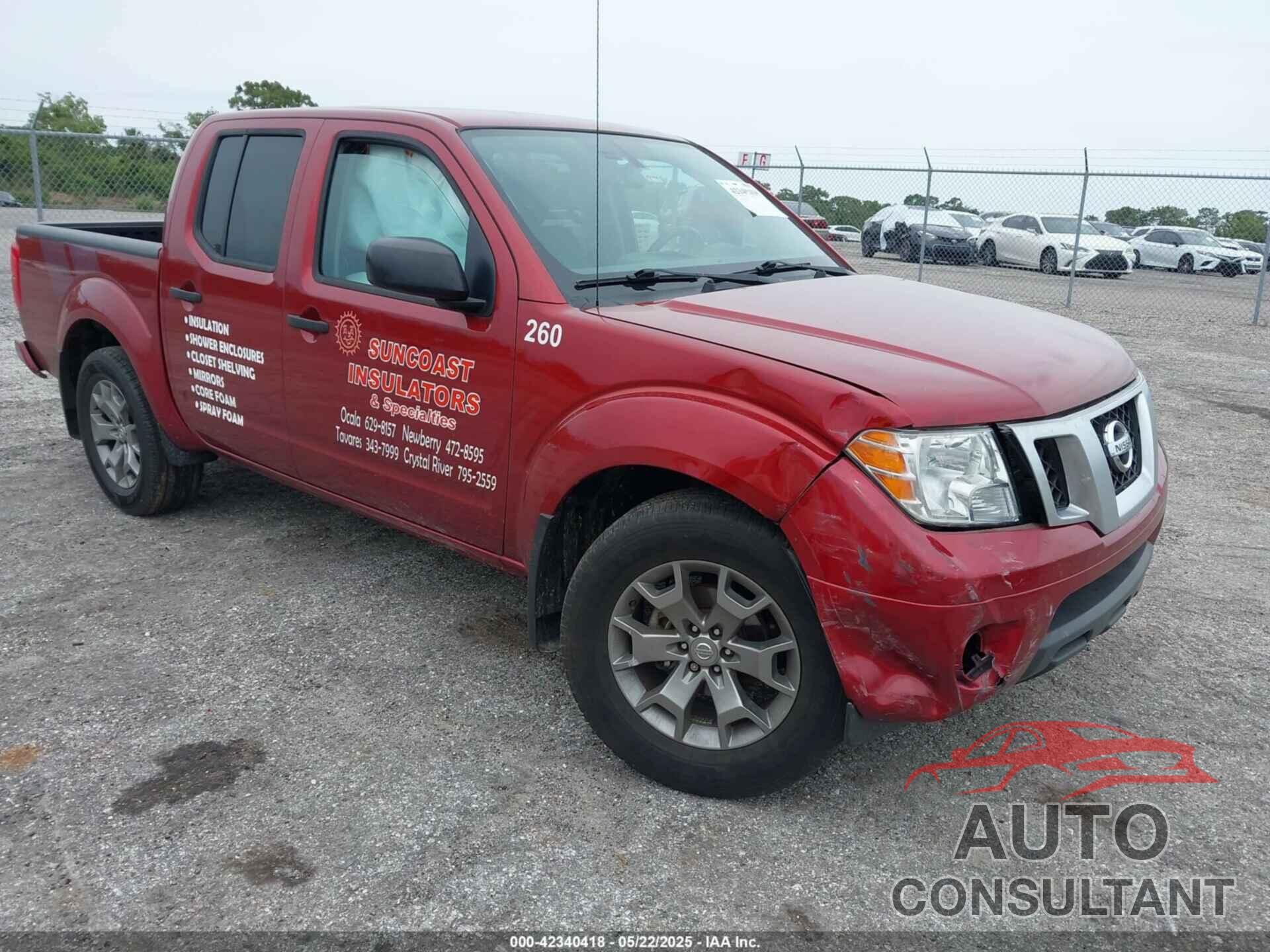 NISSAN FRONTIER 2021 - 1N6ED0EA1MN703303