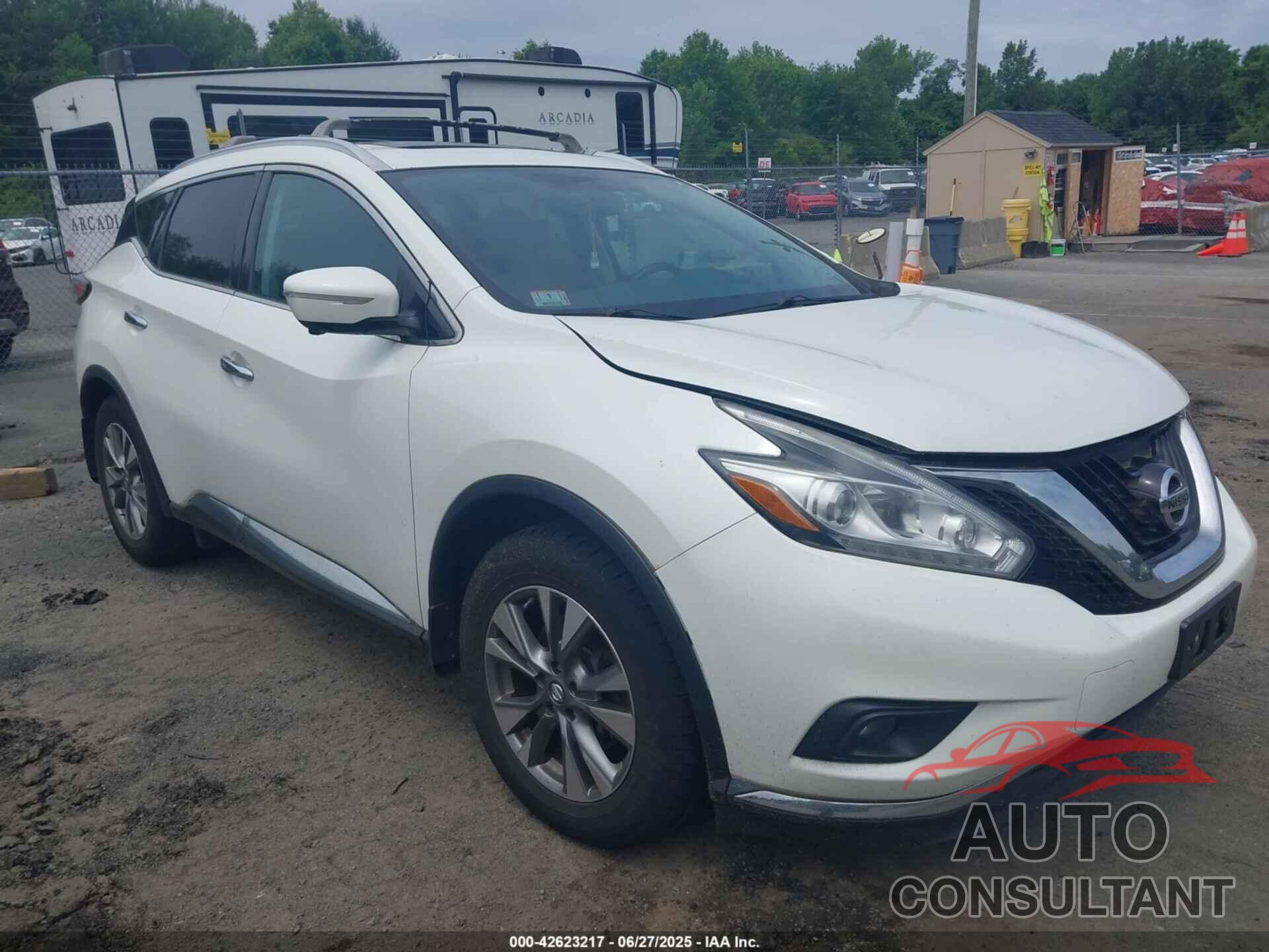 NISSAN MURANO 2015 - 5N1AZ2MH3FN263905