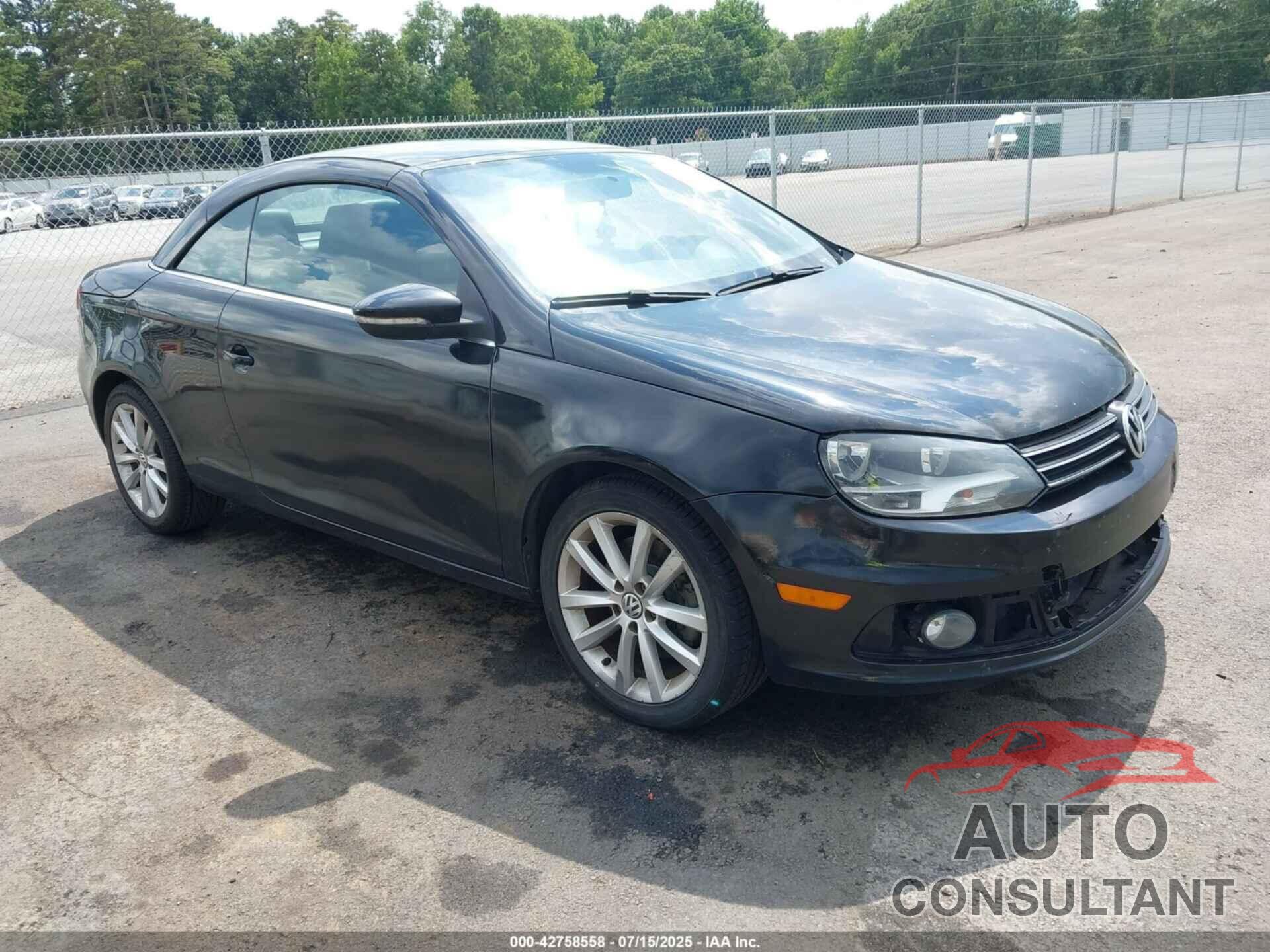 VOLKSWAGEN EOS 2012 - WVWBW7AH5CV021356