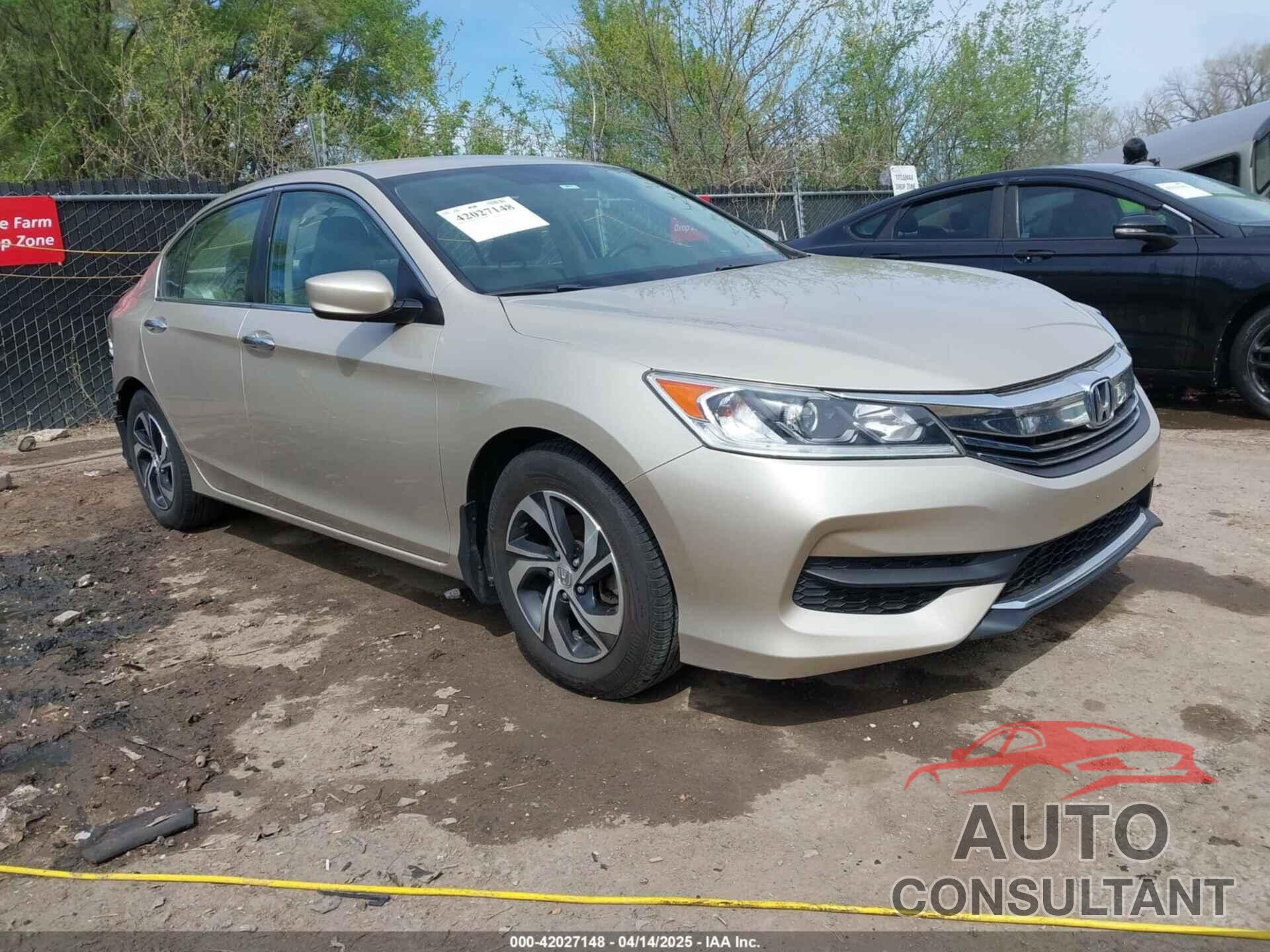 HONDA ACCORD 2017 - 1HGCR2F30HA087244