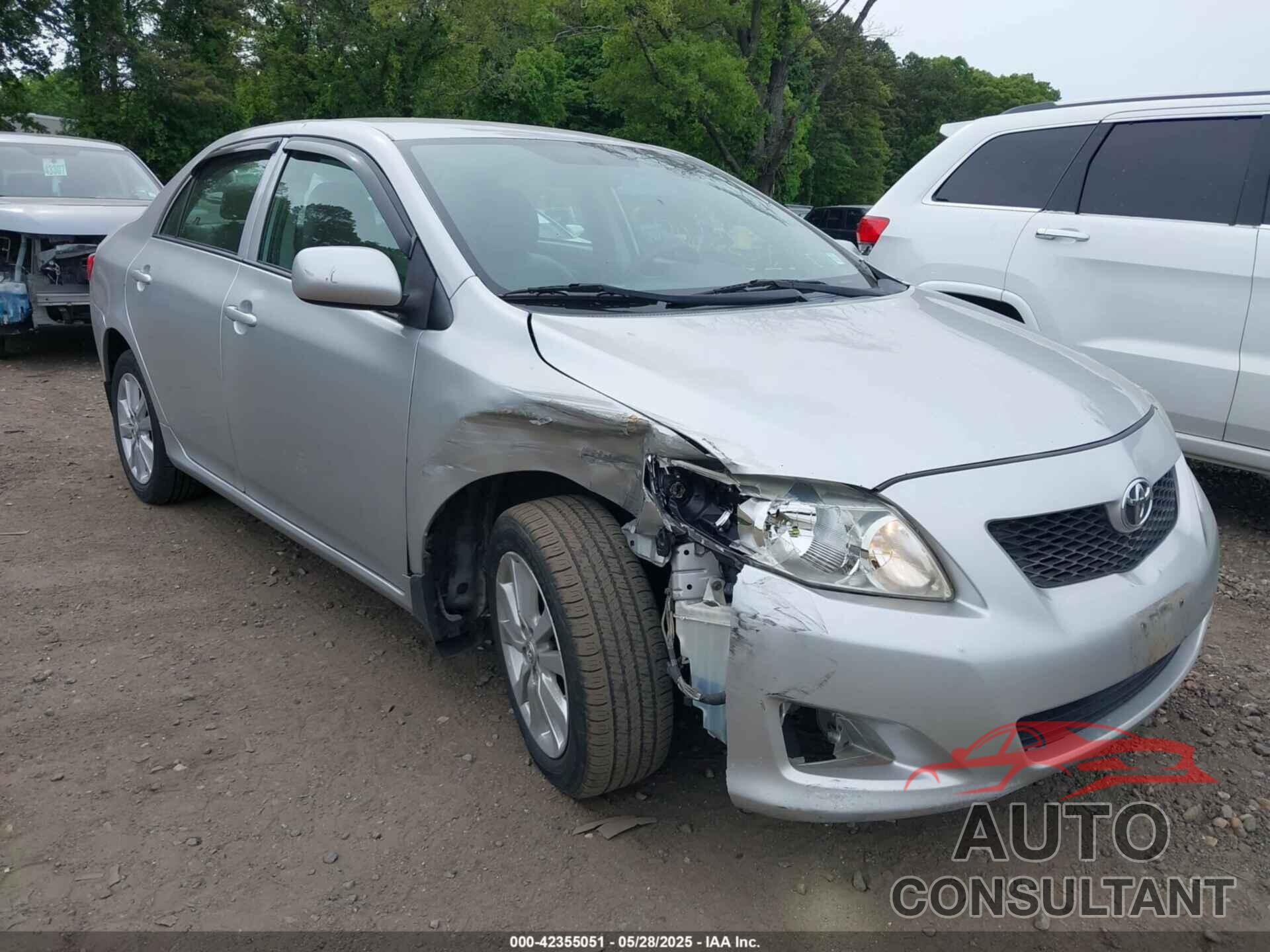 TOYOTA COROLLA 2010 - 1NXBU4EE3AZ377078
