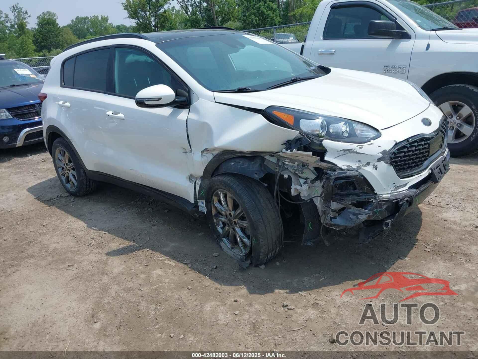 KIA SPORTAGE 2022 - KNDP6CAC6N7020730