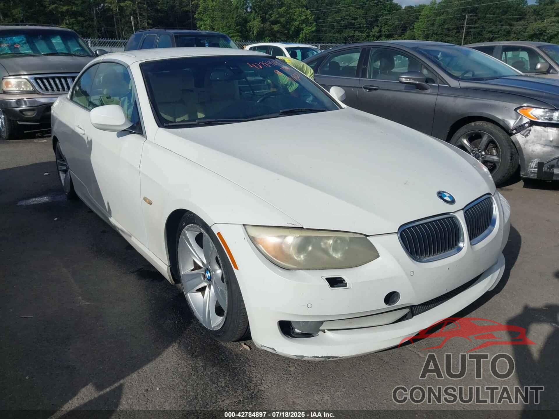 BMW 328I 2011 - WBADW3C52BE439731