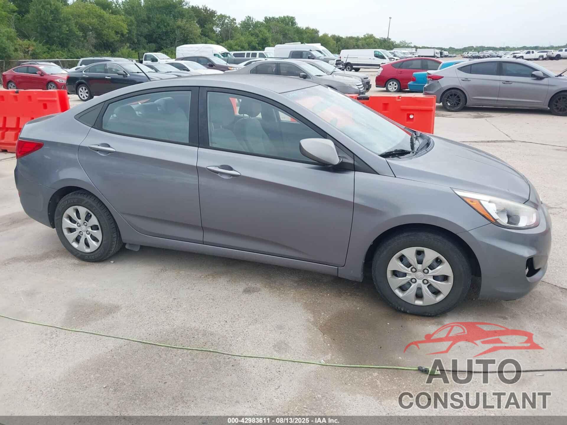 HYUNDAI ACCENT 2016 - KMHCT4AE4GU942007