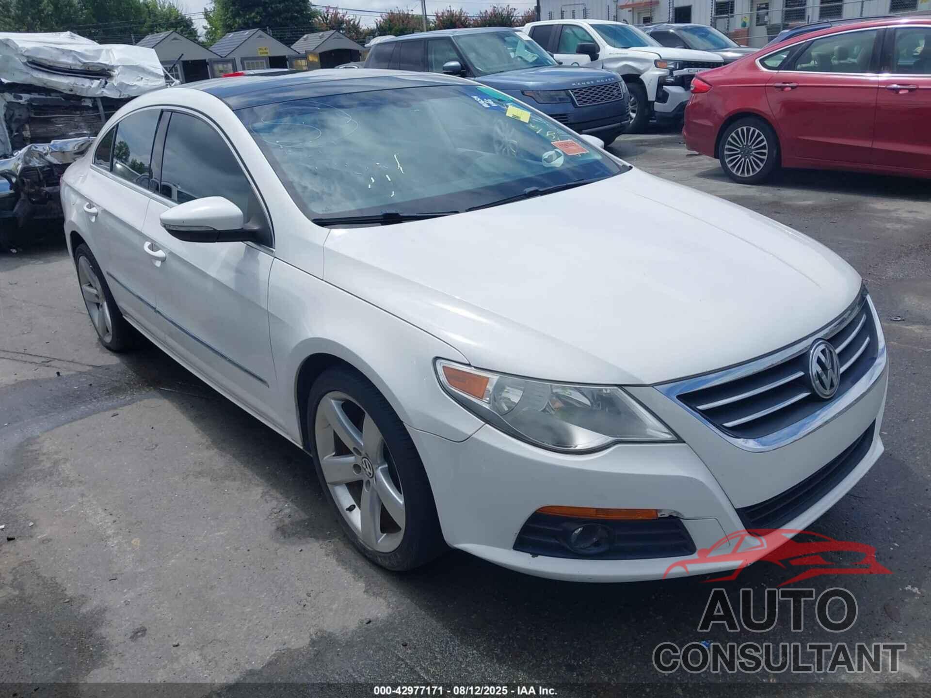 VOLKSWAGEN CC 2012 - WVWHN7AN3CE502158