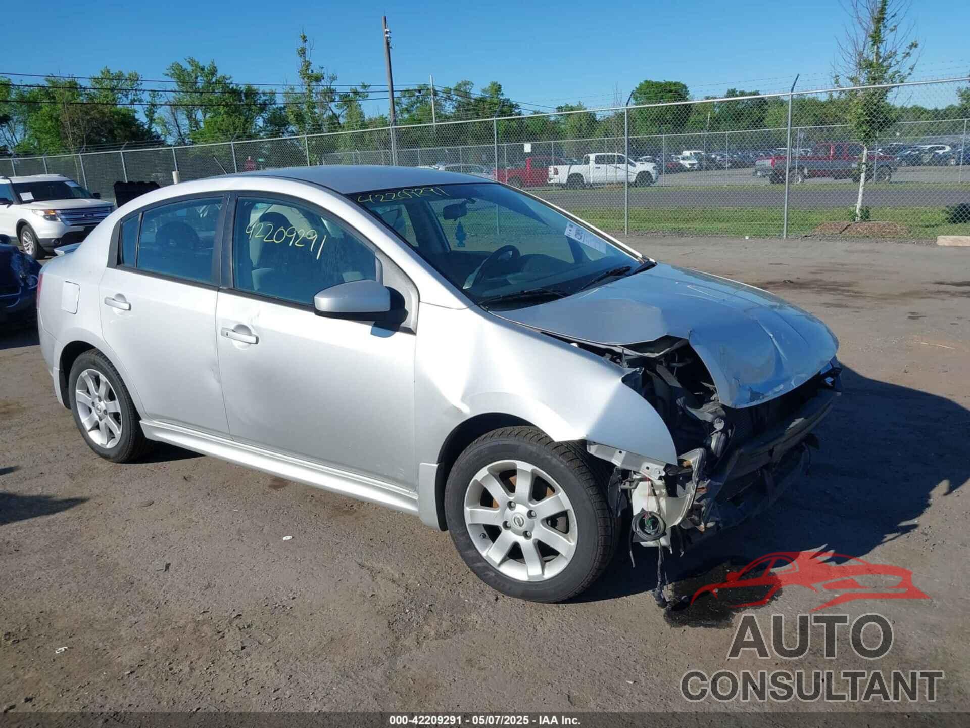 NISSAN SENTRA 2010 - 3N1AB6AP4AL704190