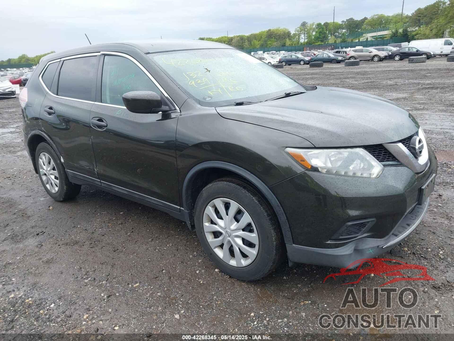 NISSAN ROGUE 2016 - 5N1AT2MM7GC759348