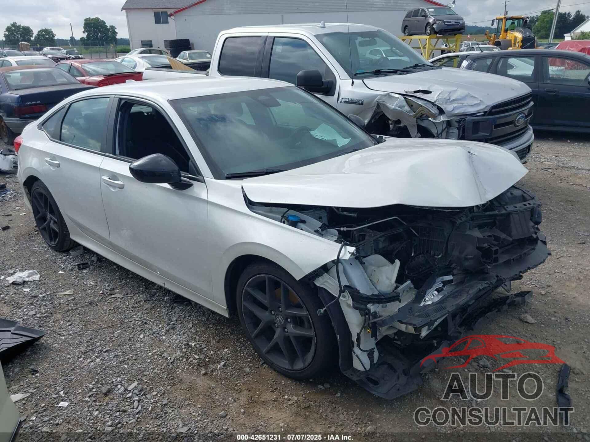 HONDA CIVIC 2022 - 2HGFE2F51NH514793