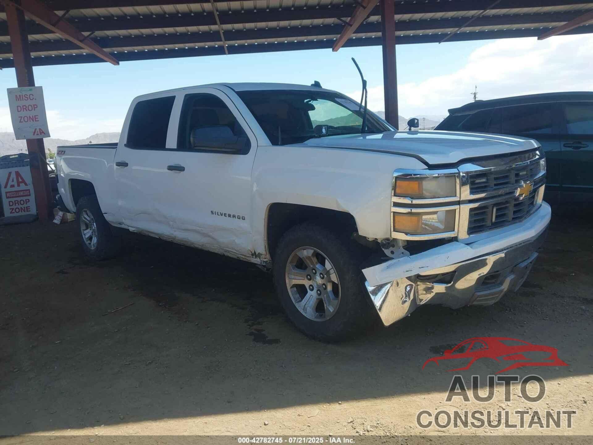 CHEVROLET SILVERADO 1500 2014 - 3GCUKREC7EG479815