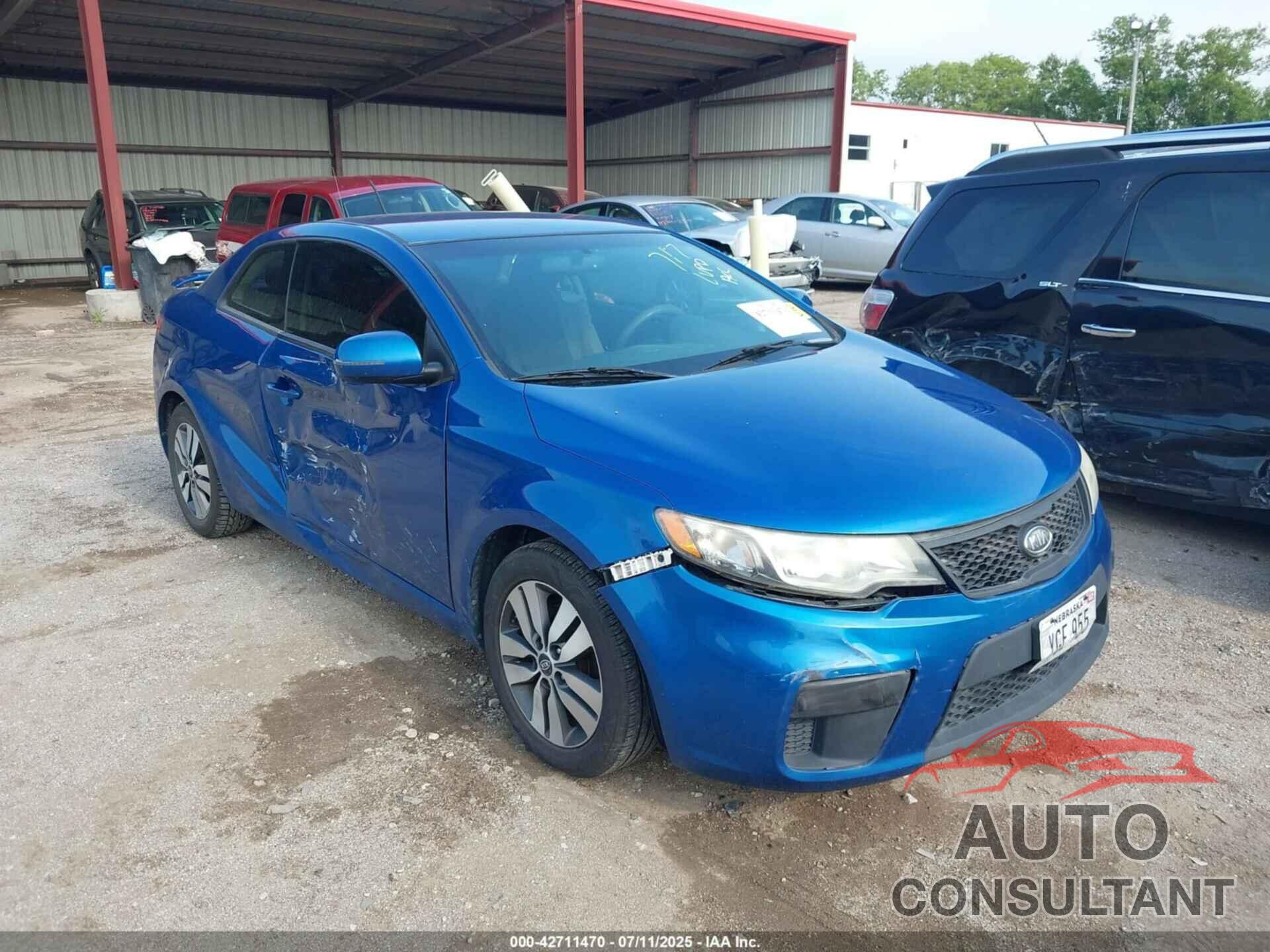 KIA FORTE KOUP 2013 - KNAFU6A27D5742872