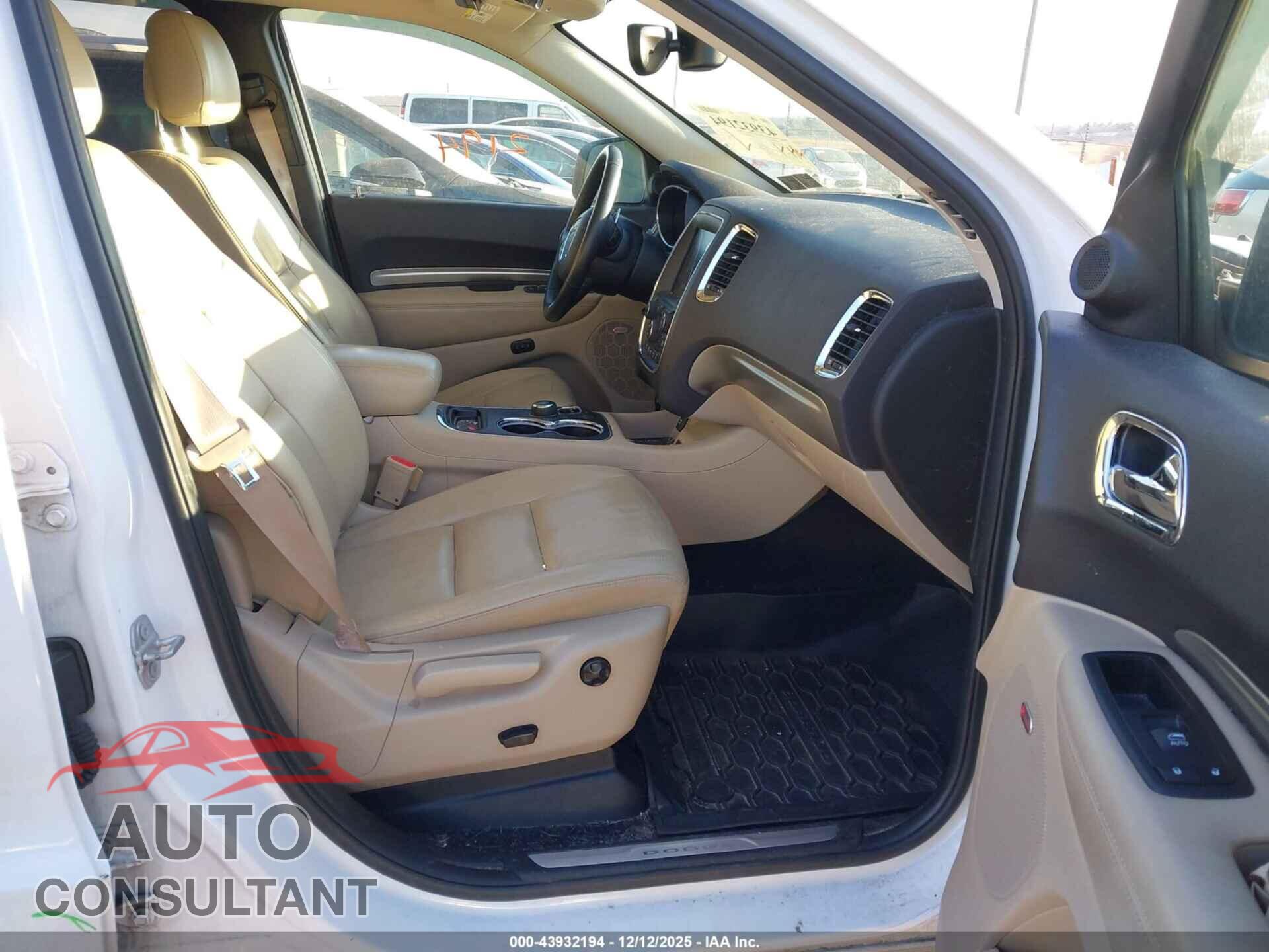 DODGE DURANGO 2017 - 1C4RDJDG1HC884226