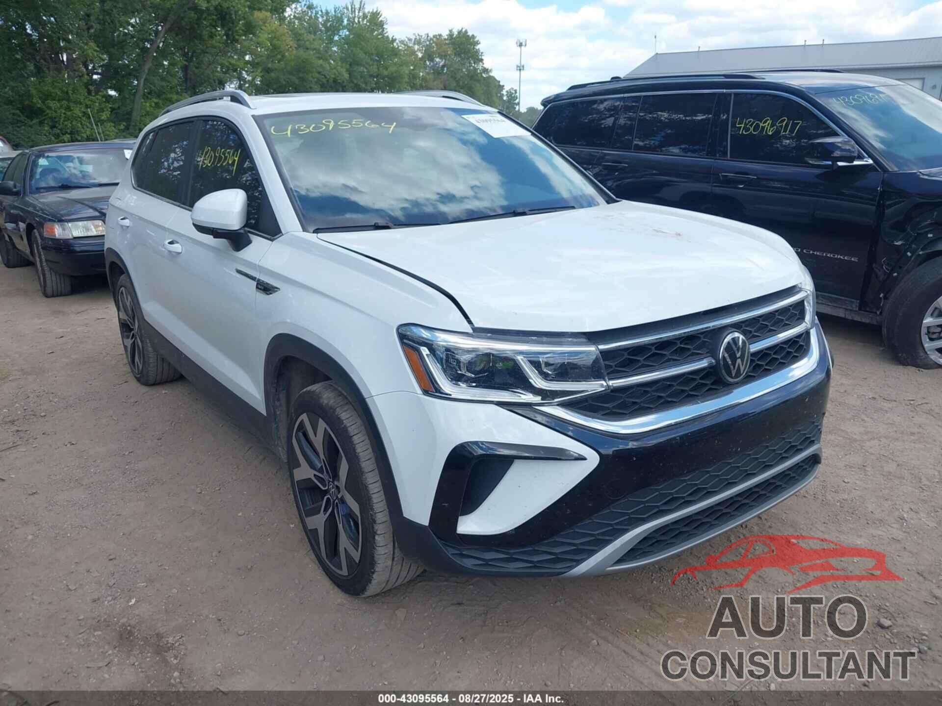 VOLKSWAGEN TAOS 2022 - 3VV2X7B27NM090796