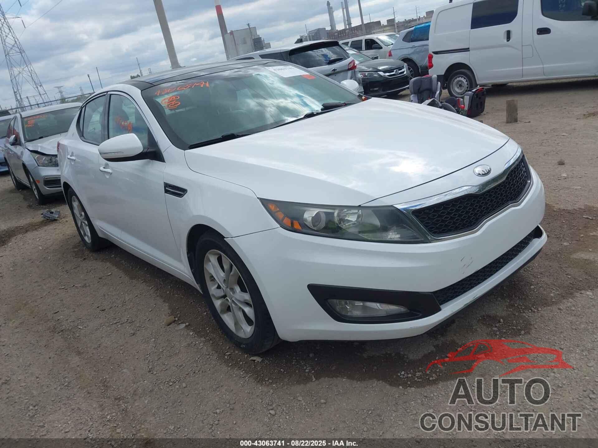 KIA OPTIMA 2013 - 5XXGN4A73DG203665