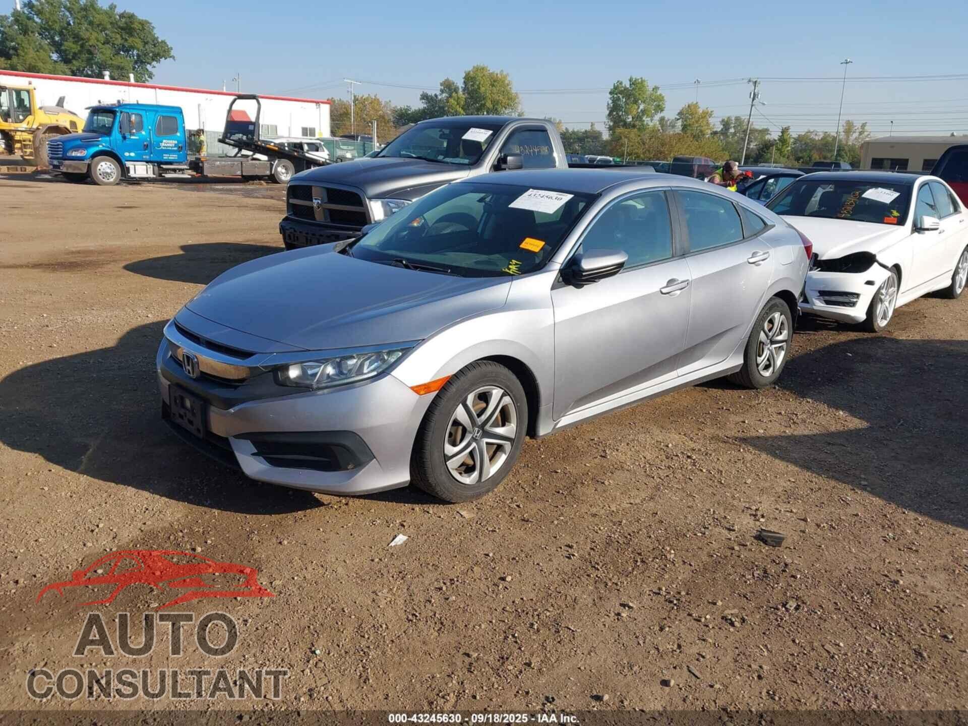 HONDA CIVIC 2017 - 19XFC2F55HE038696