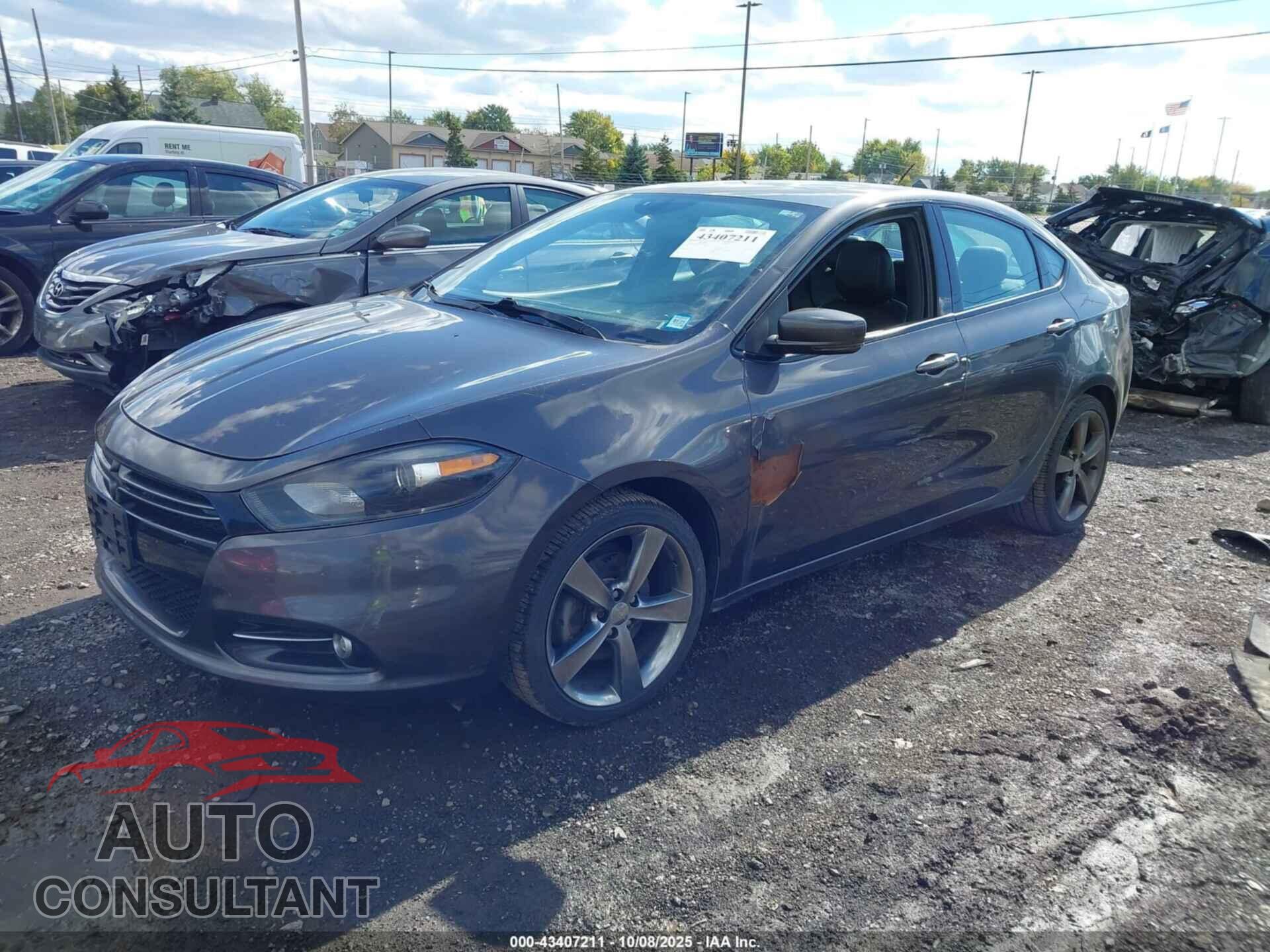 DODGE DART 2015 - 1C3CDFEB0FD422645