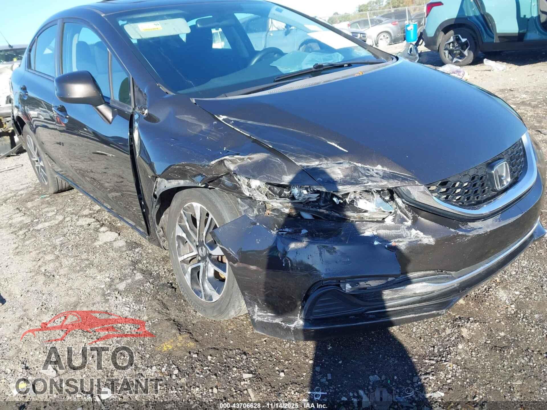 HONDA CIVIC 2013 - 19XFB2F8XDE227156