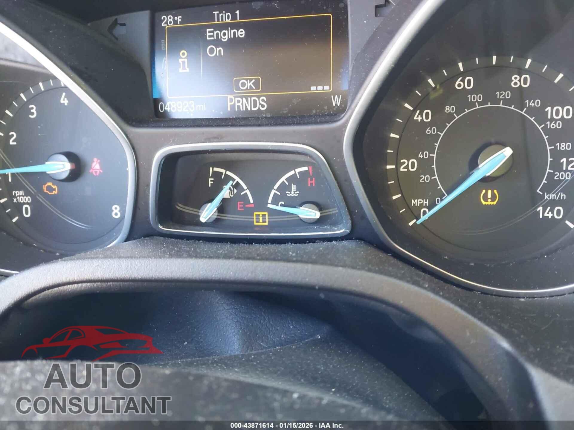 FORD FOCUS 2018 - 1FADP3FE2JL210526