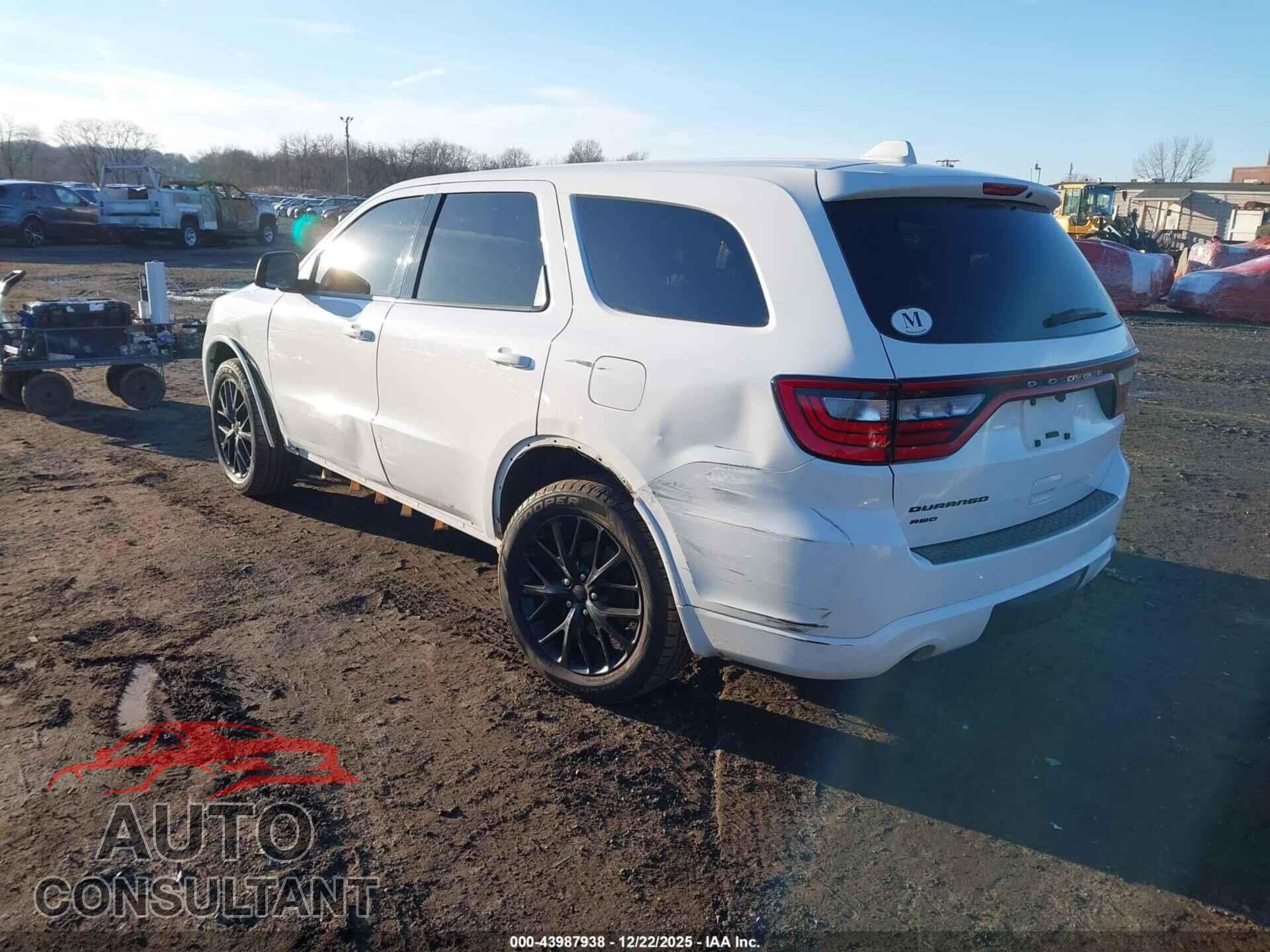 DODGE DURANGO 2016 - 1C4RDJAG8GC466152