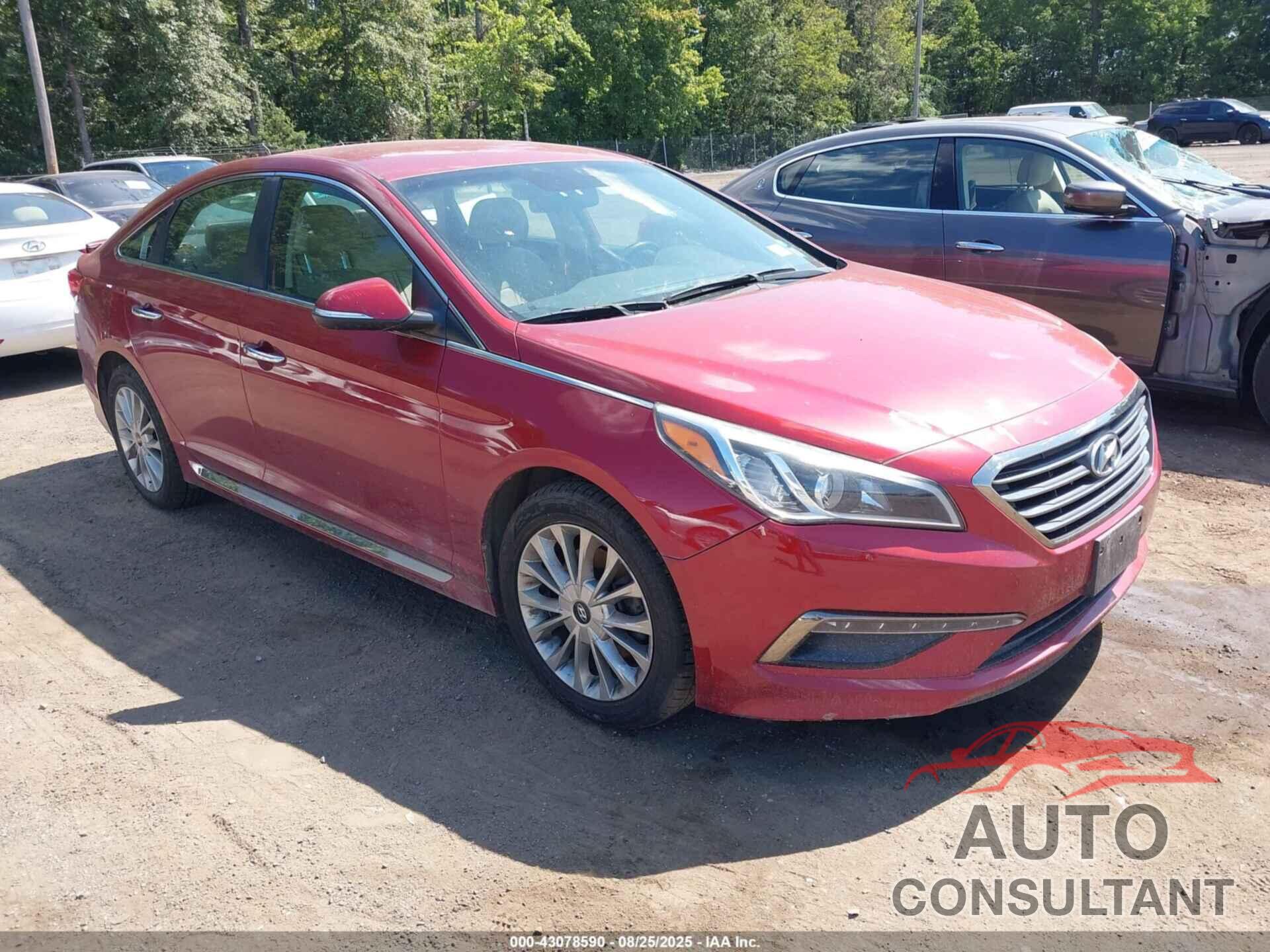 HYUNDAI SONATA 2015 - 5NPE34AF4FH012493