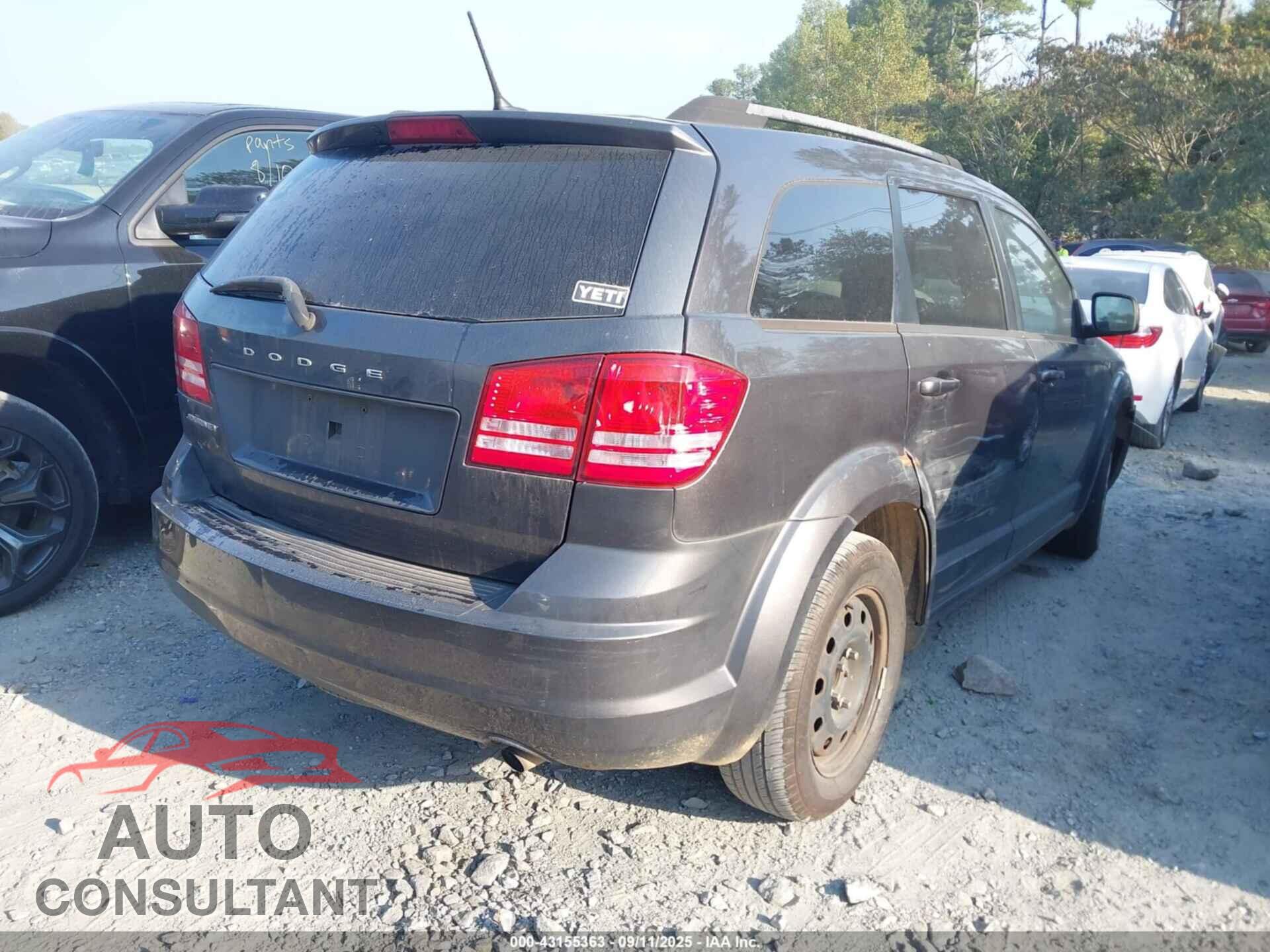 DODGE JOURNEY 2017 - 3C4PDCAB4HT694856