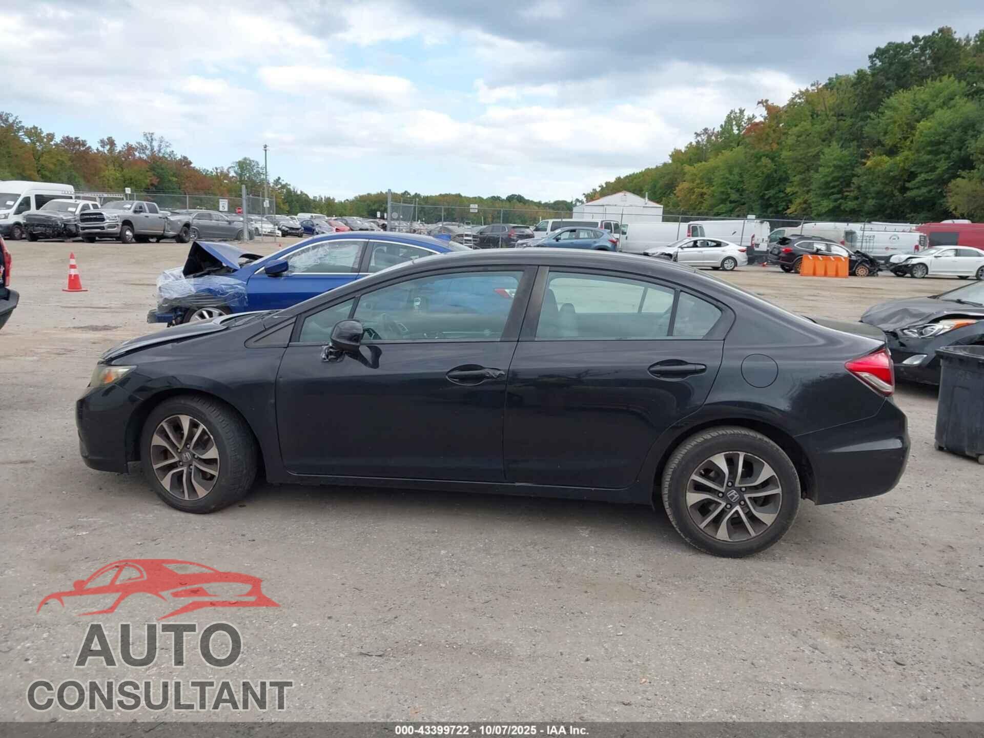 HONDA CIVIC 2013 - 19XFB2F94DE252871