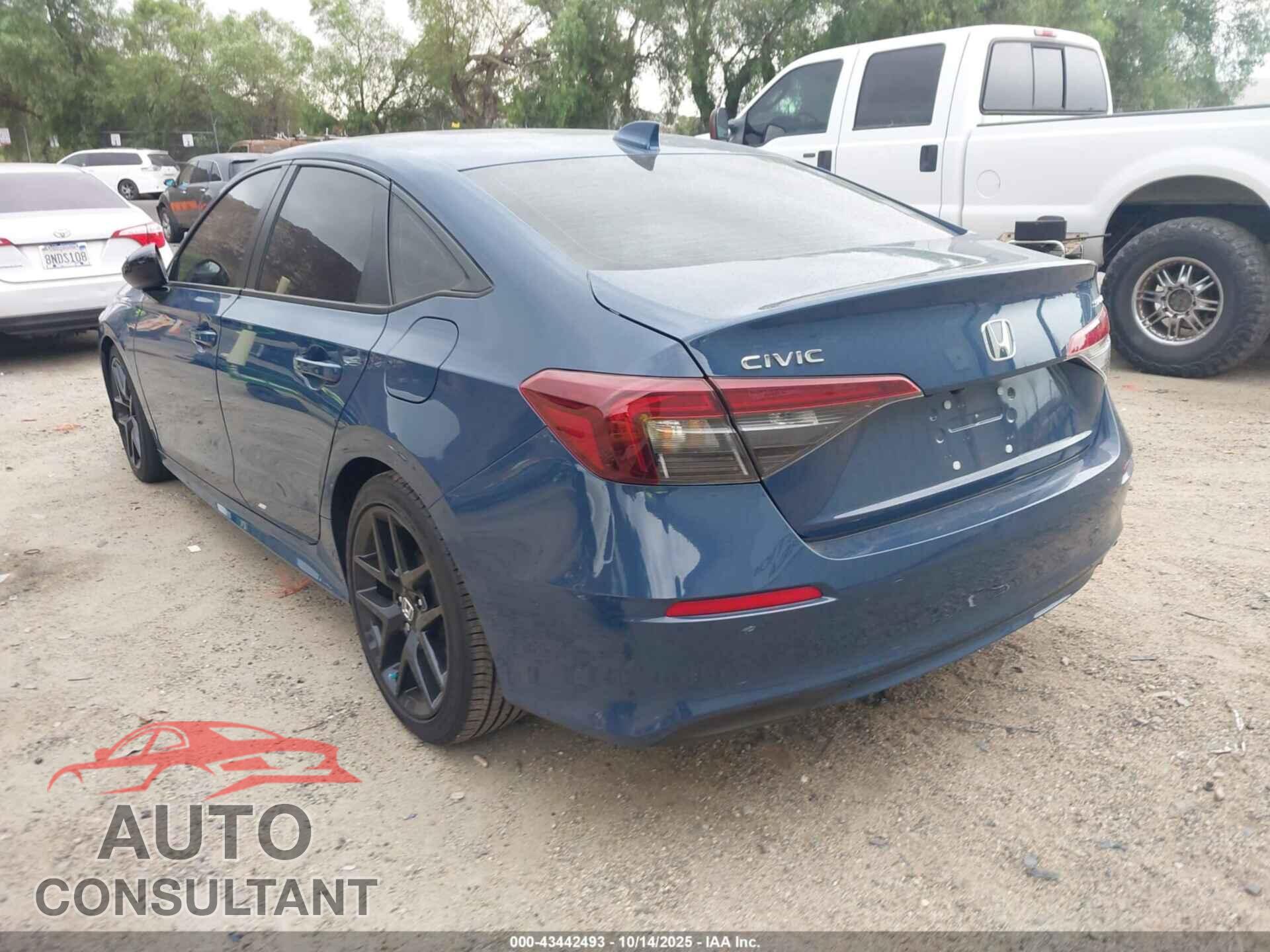 HONDA CIVIC 2025 - 2HGFE2F53SH596263