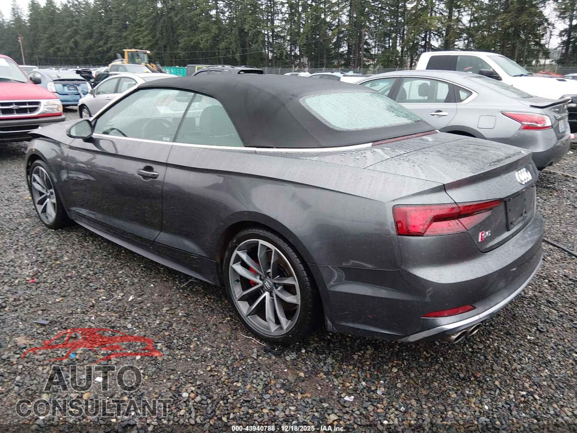 AUDI S5 2018 - WAU24GF57JN014388