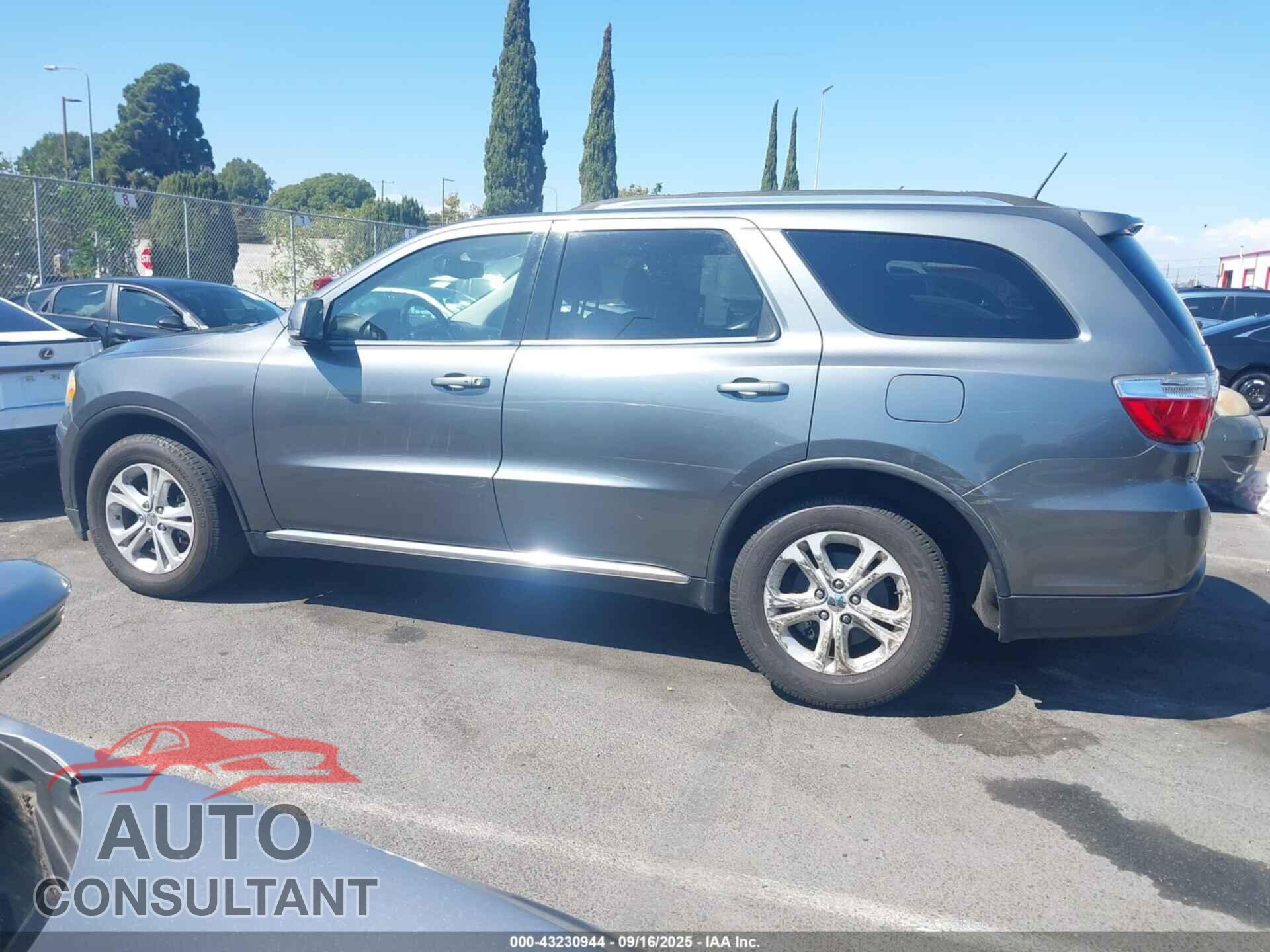 DODGE DURANGO 2012 - 1C4RDHDG1CC110642