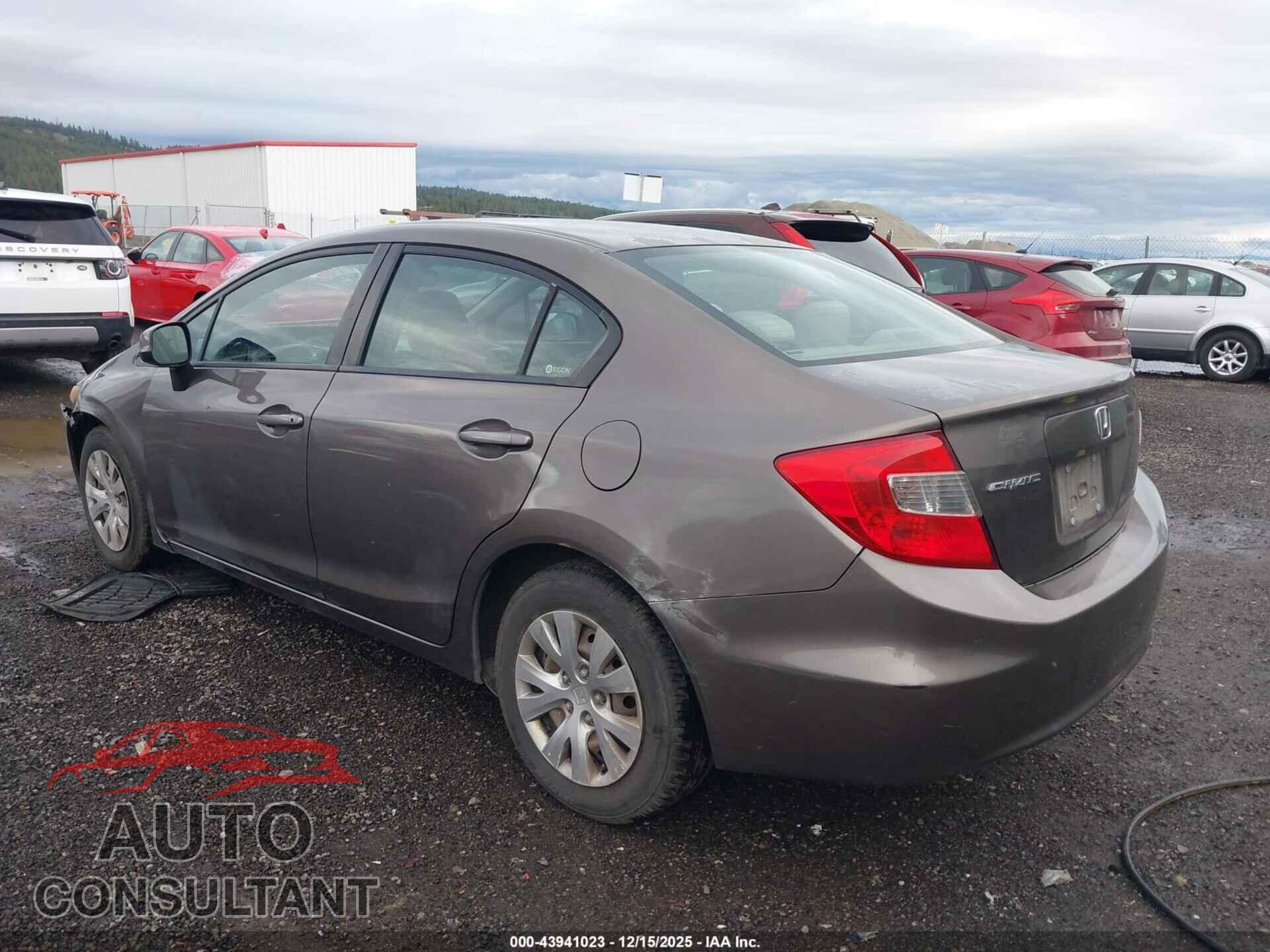 HONDA CIVIC 2012 - 2HGFB2F55CH609590