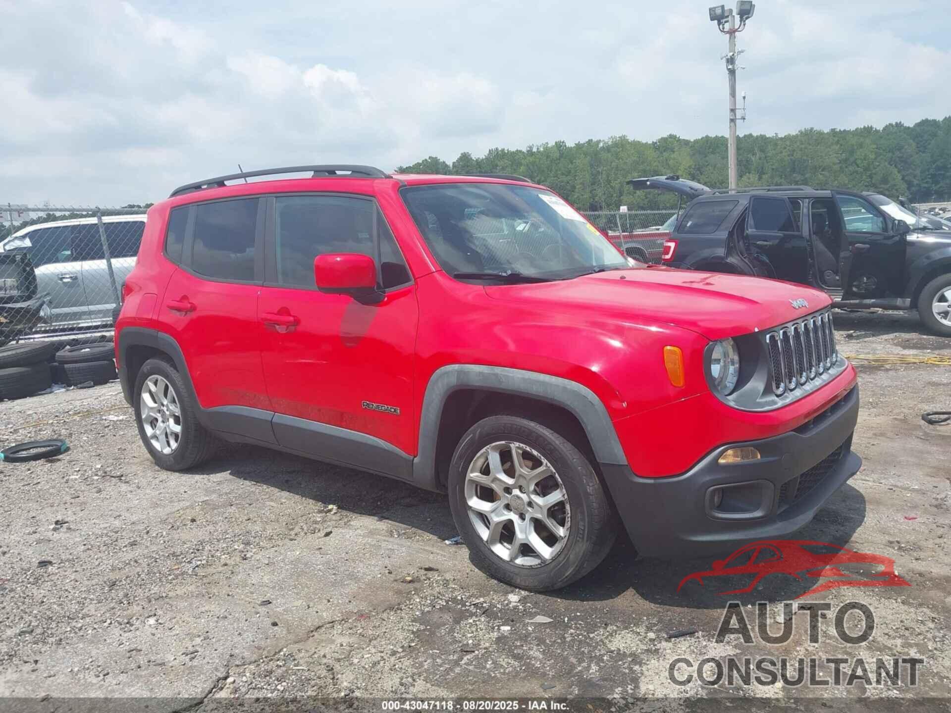 JEEP RENEGADE 2016 - ZACCJABT1GPC63948