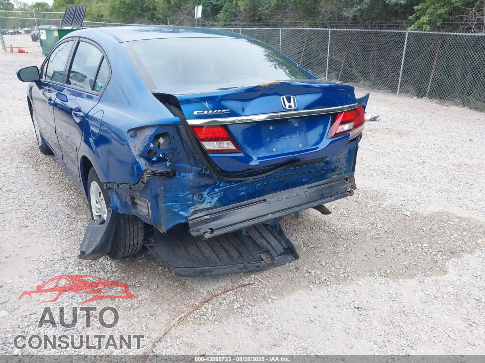 HONDA CIVIC 2014 - 19XFB2F5XEE078982