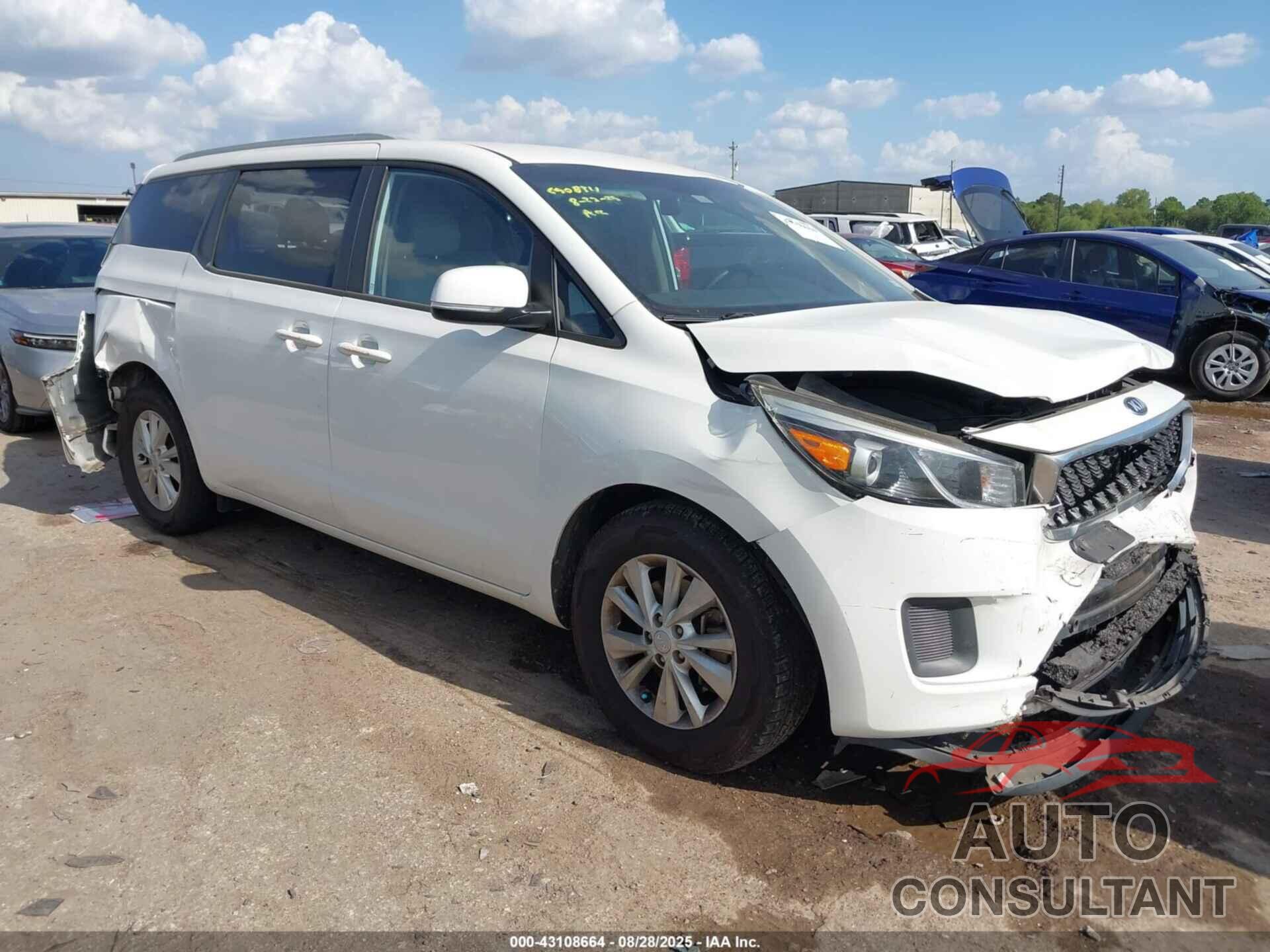 KIA SEDONA 2016 - KNDMB5C12G6163866