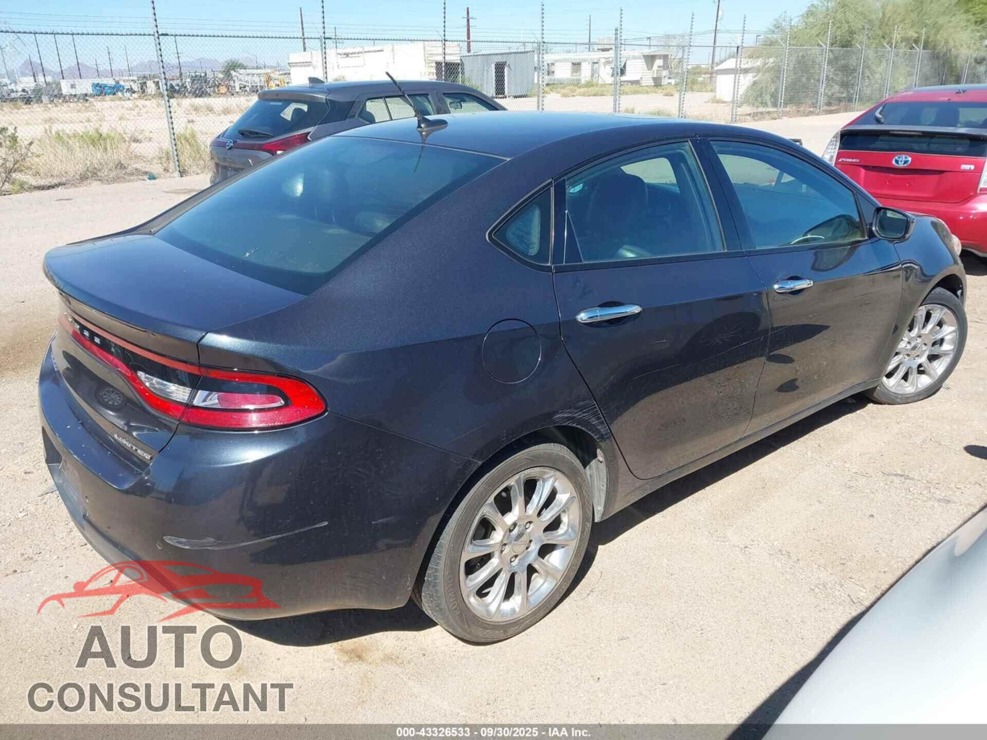 DODGE DART 2013 - 1C3CDFCA8DD176709