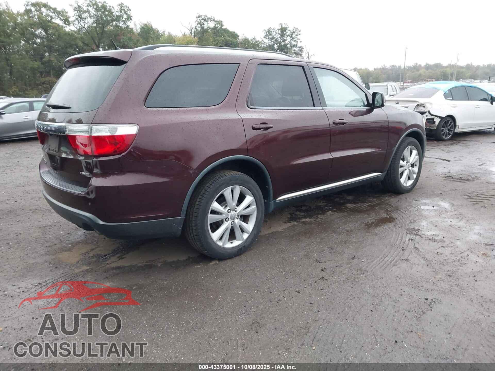 DODGE DURANGO 2012 - 1C4RDJDG4CC308803